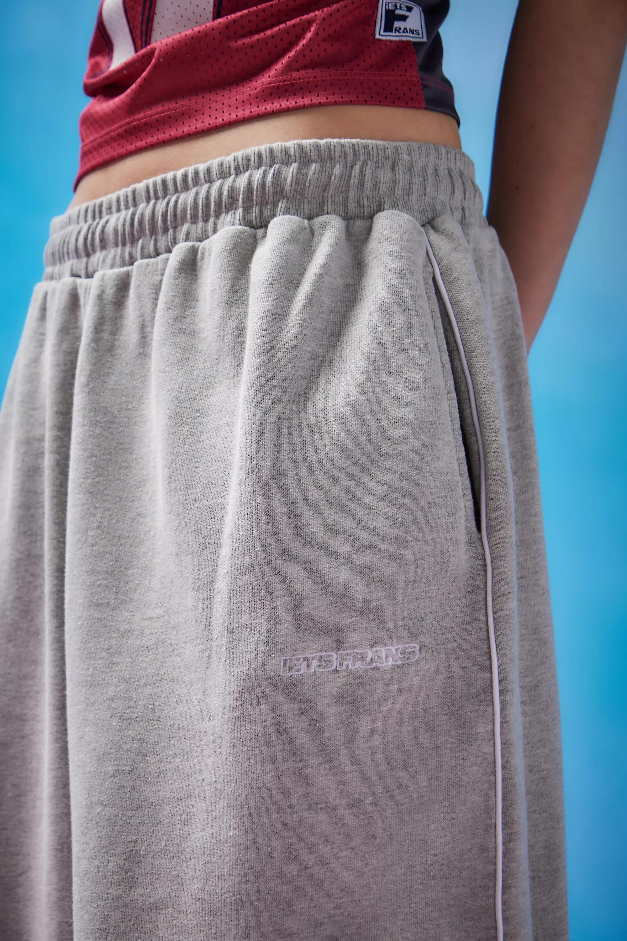 Grey Wide Leg Jogger Grey, , large image number 4