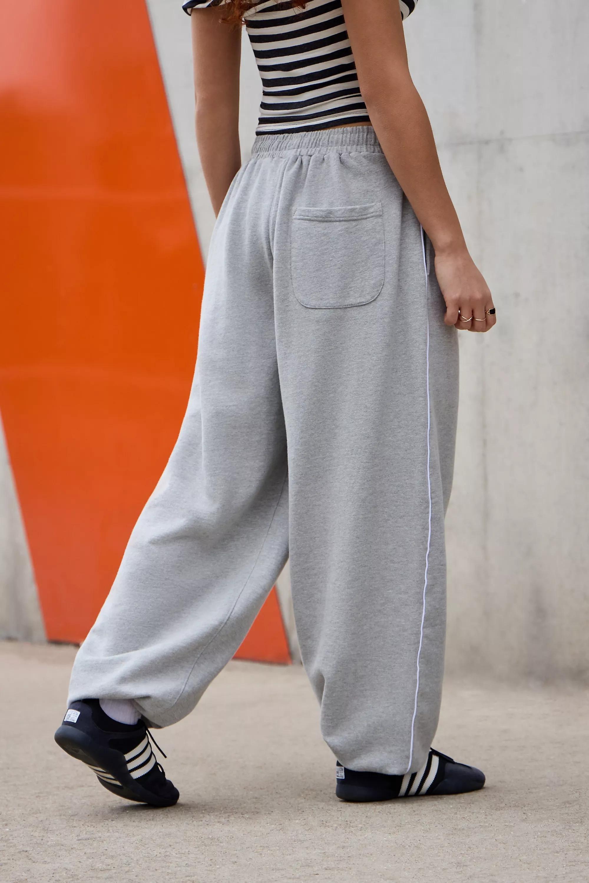 Grey Wide Leg Jogger Grey, , large image number 7