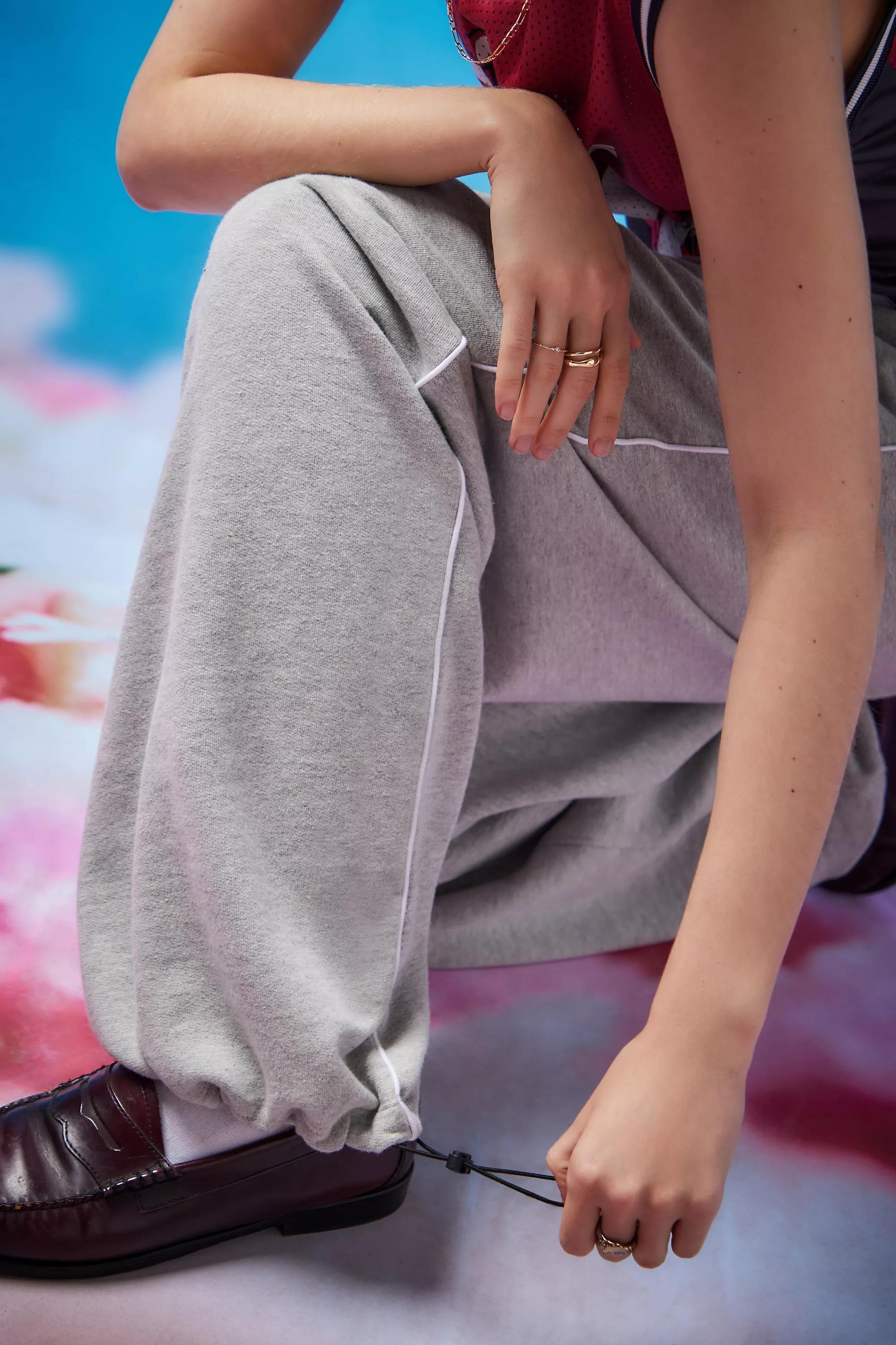 Grey Wide Leg Jogger Grey, , large image number 8
