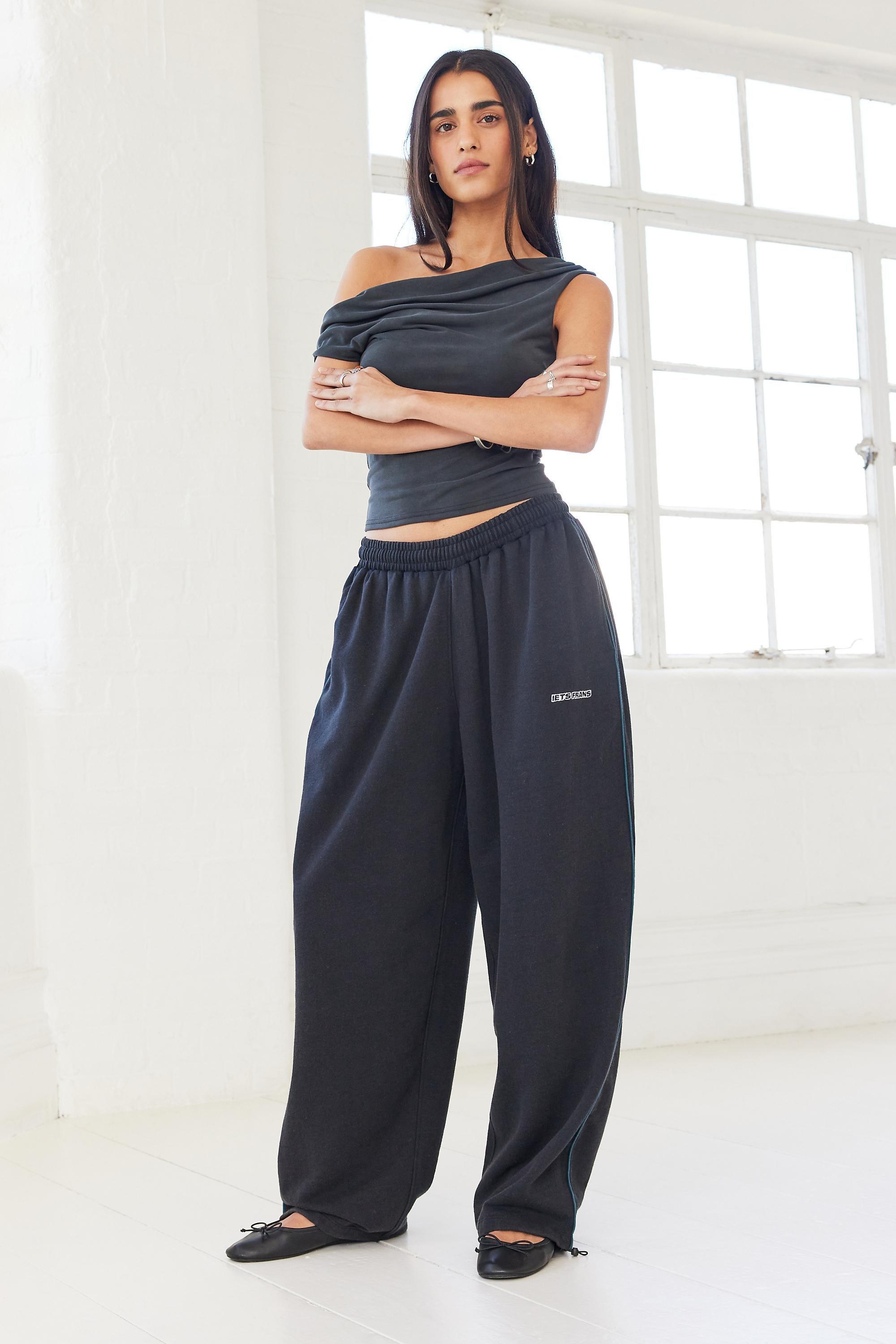 Black Harri Baggy Joggers, , large image number 2