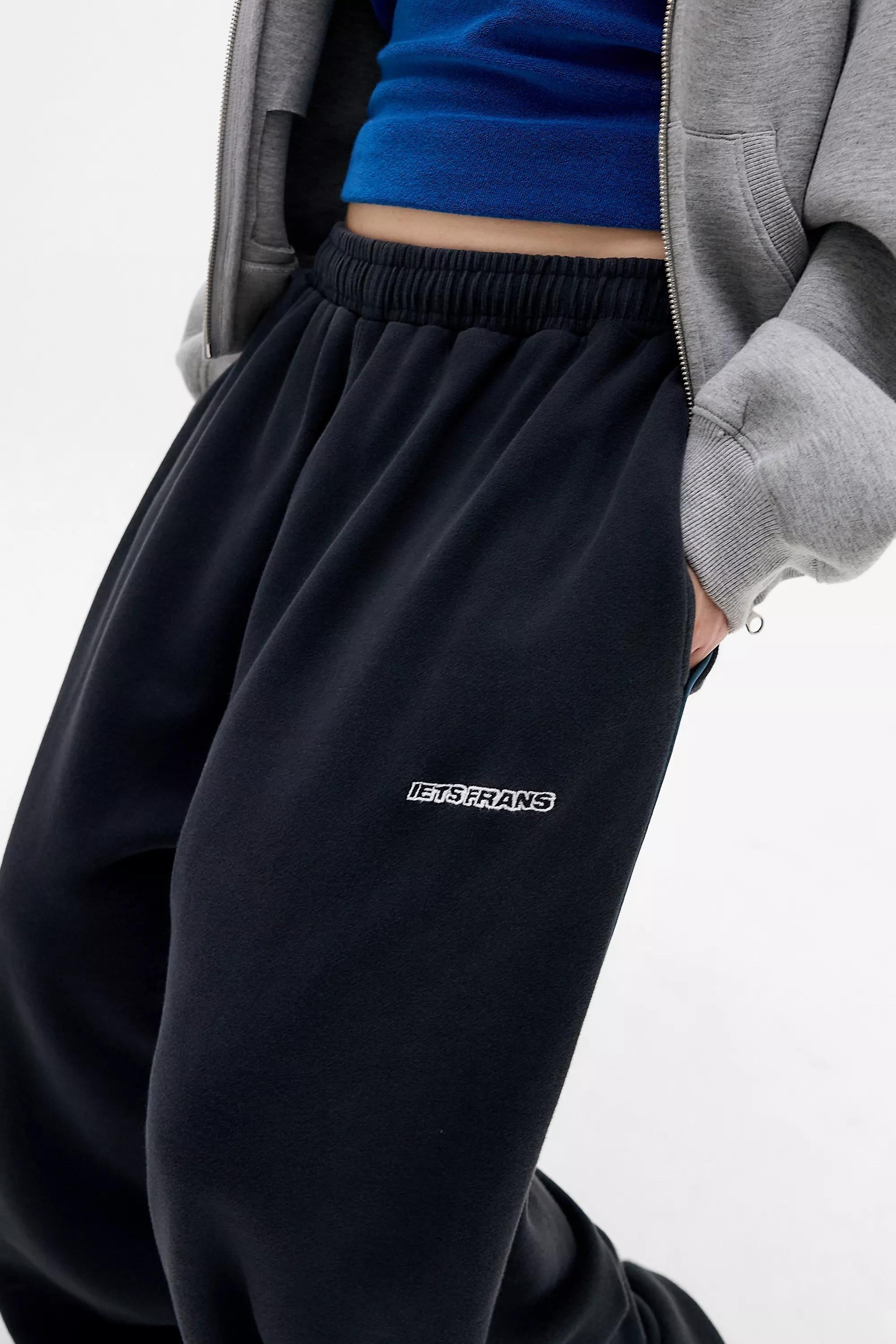 Black Iets Frans... Harri Baggy Joggers, BLK, medium