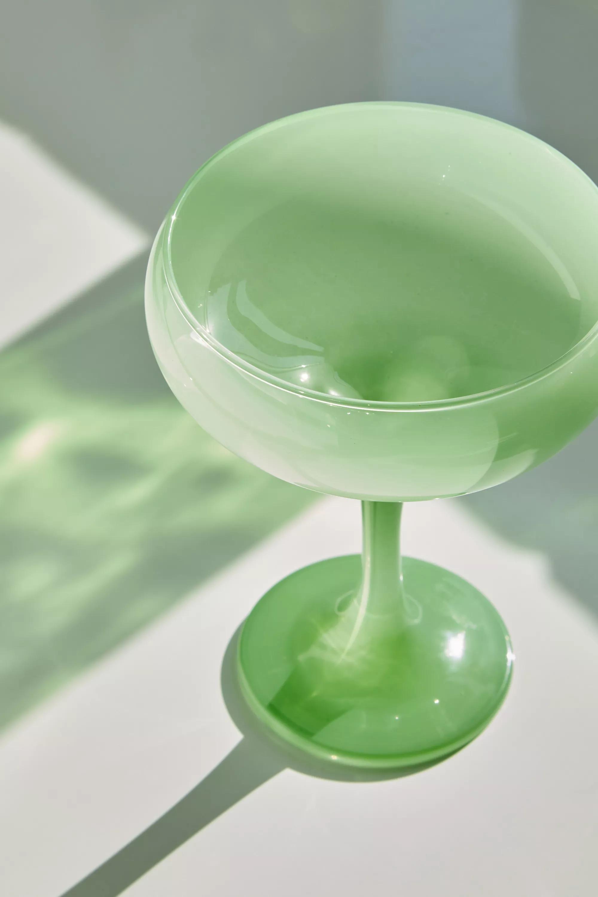 Green Pastel Champagne Coupe, GRN, large image number 2