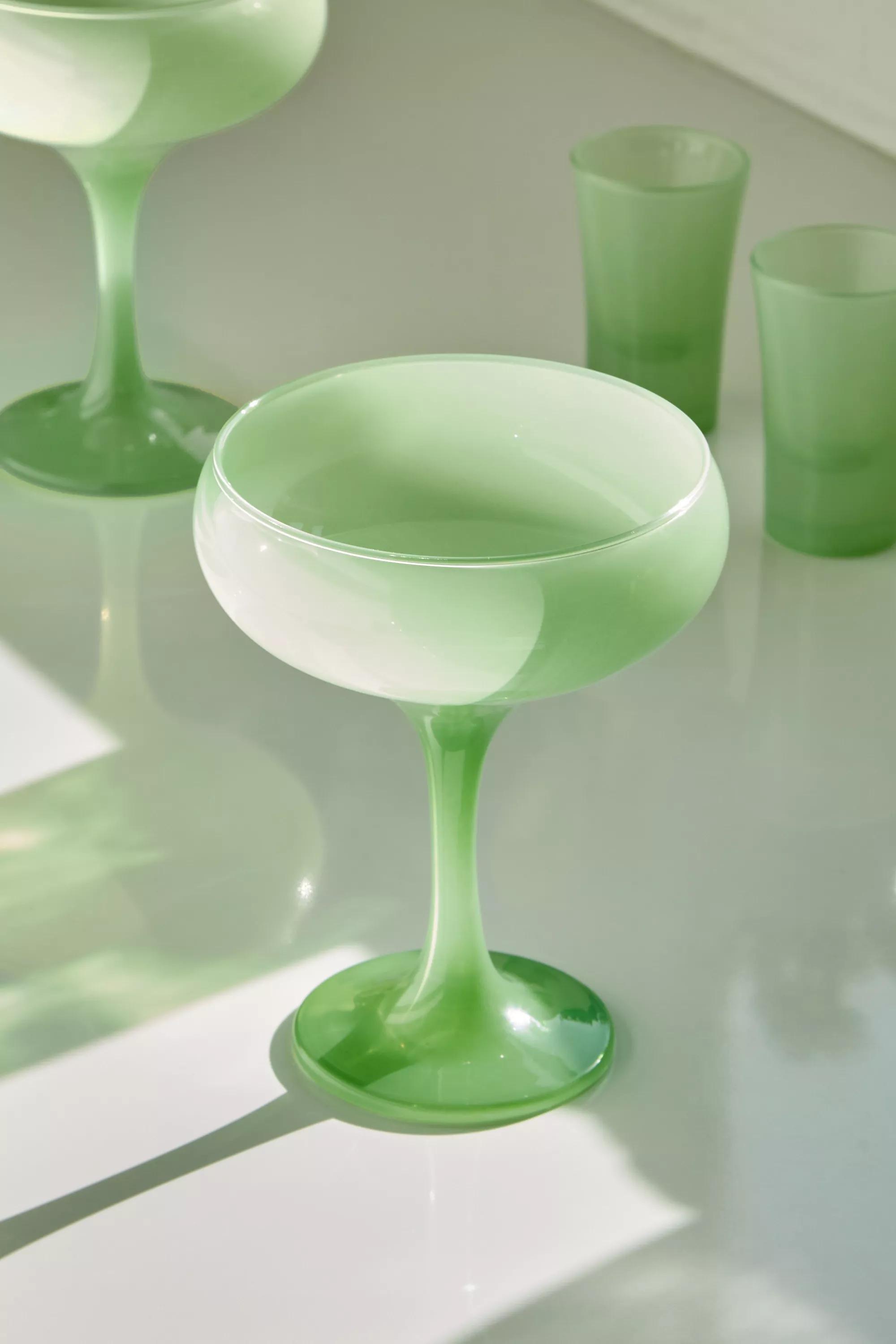 Green Pastel Champagne Coupe, GRN, large image number 3