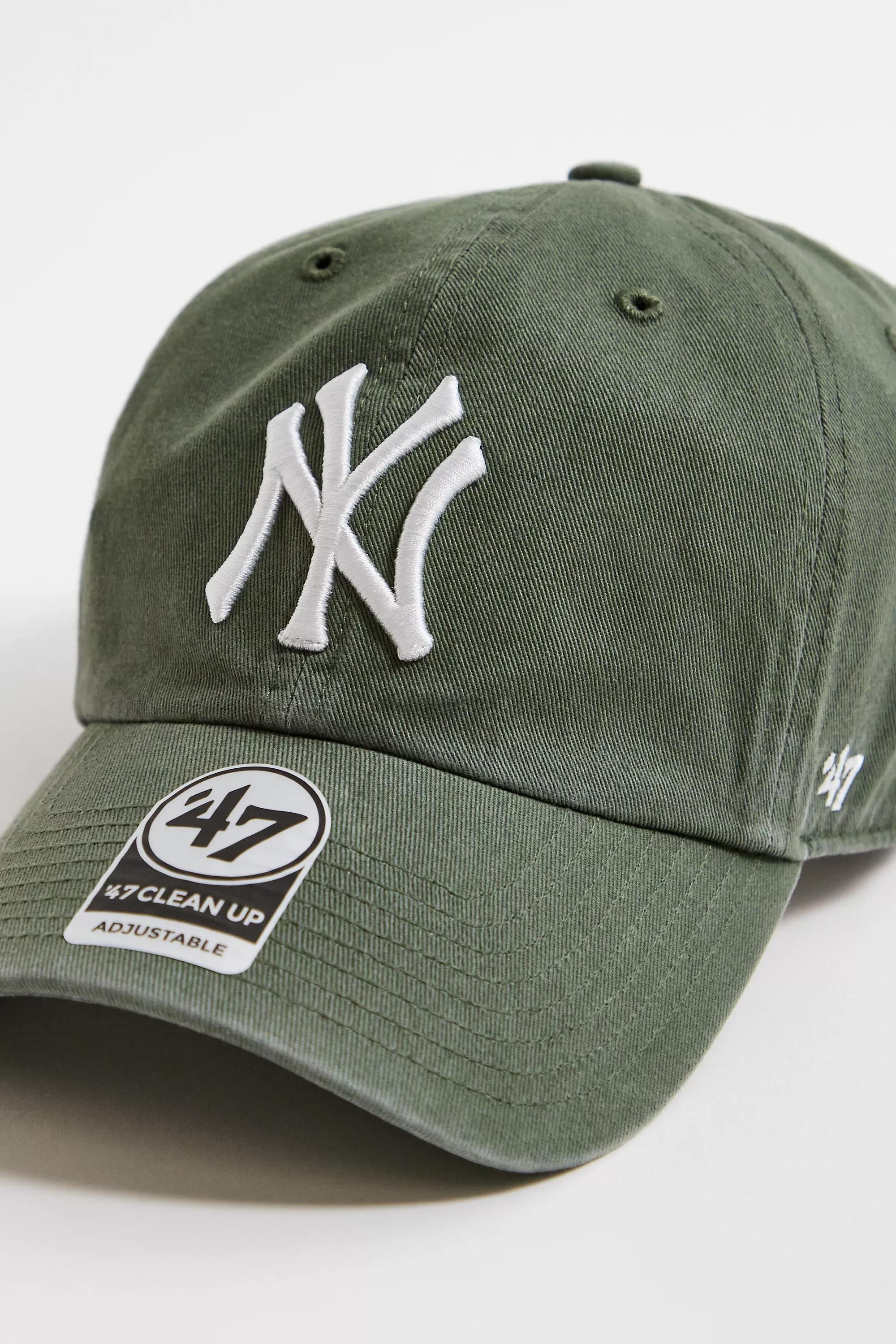 Urban Outfitters - Green 47 Ny Yankees Khaki Baseball Cap