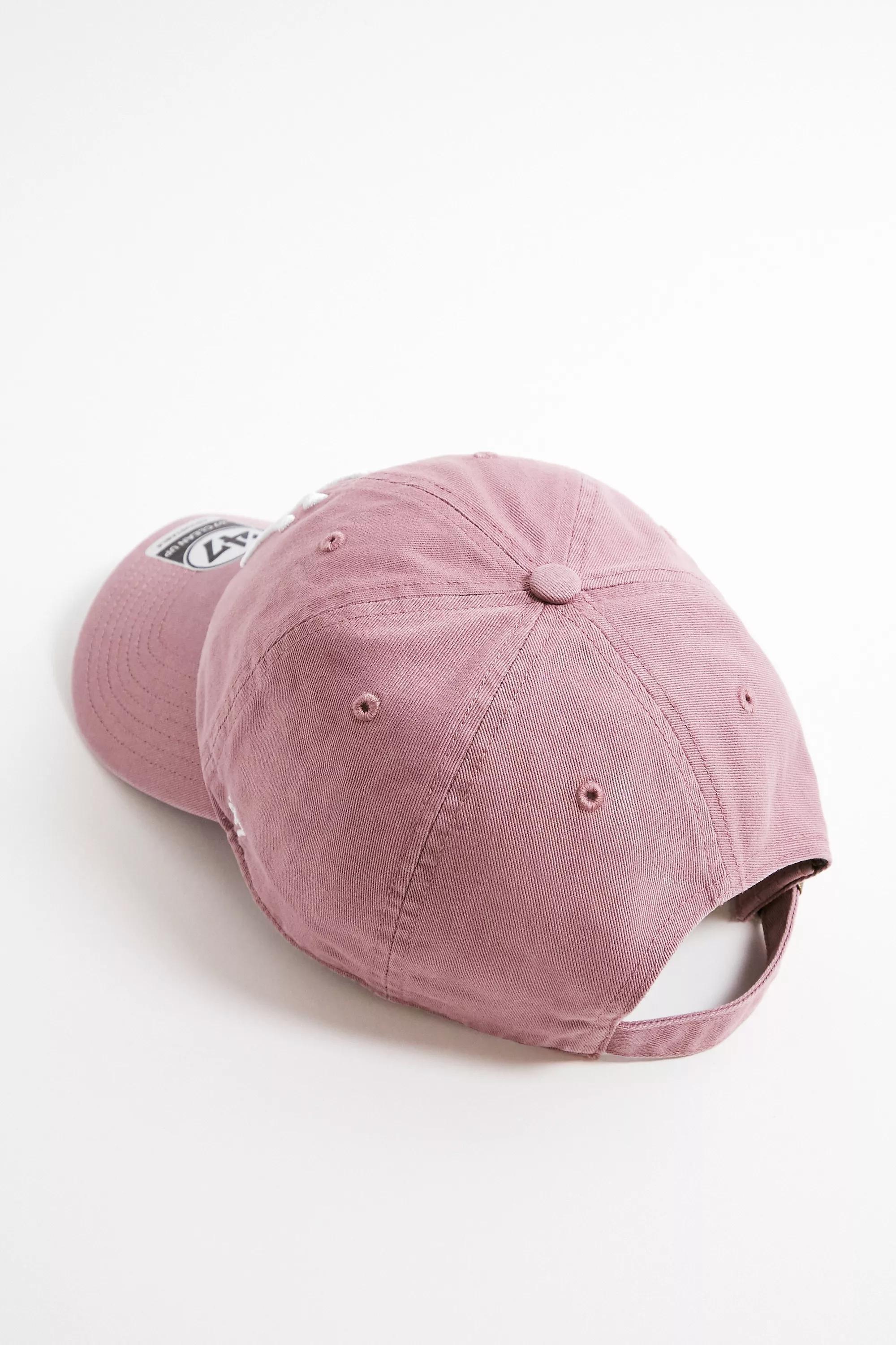 Pink 47 Ny Yankees Baseball Cap, PINK, large image number 3