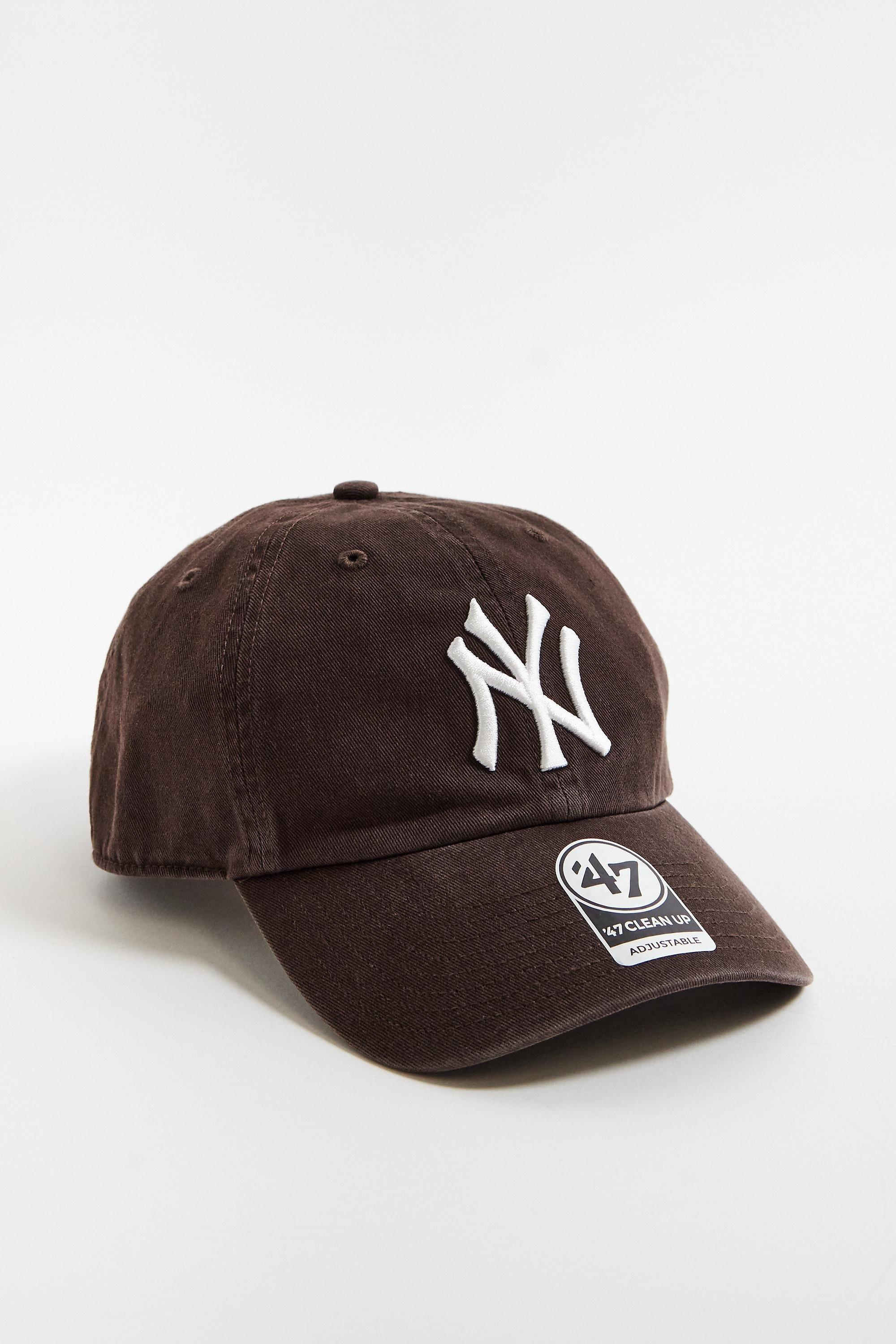 BRN '47 Brand NY Yankees Brown Baseball Cap, BRN, large image number 0