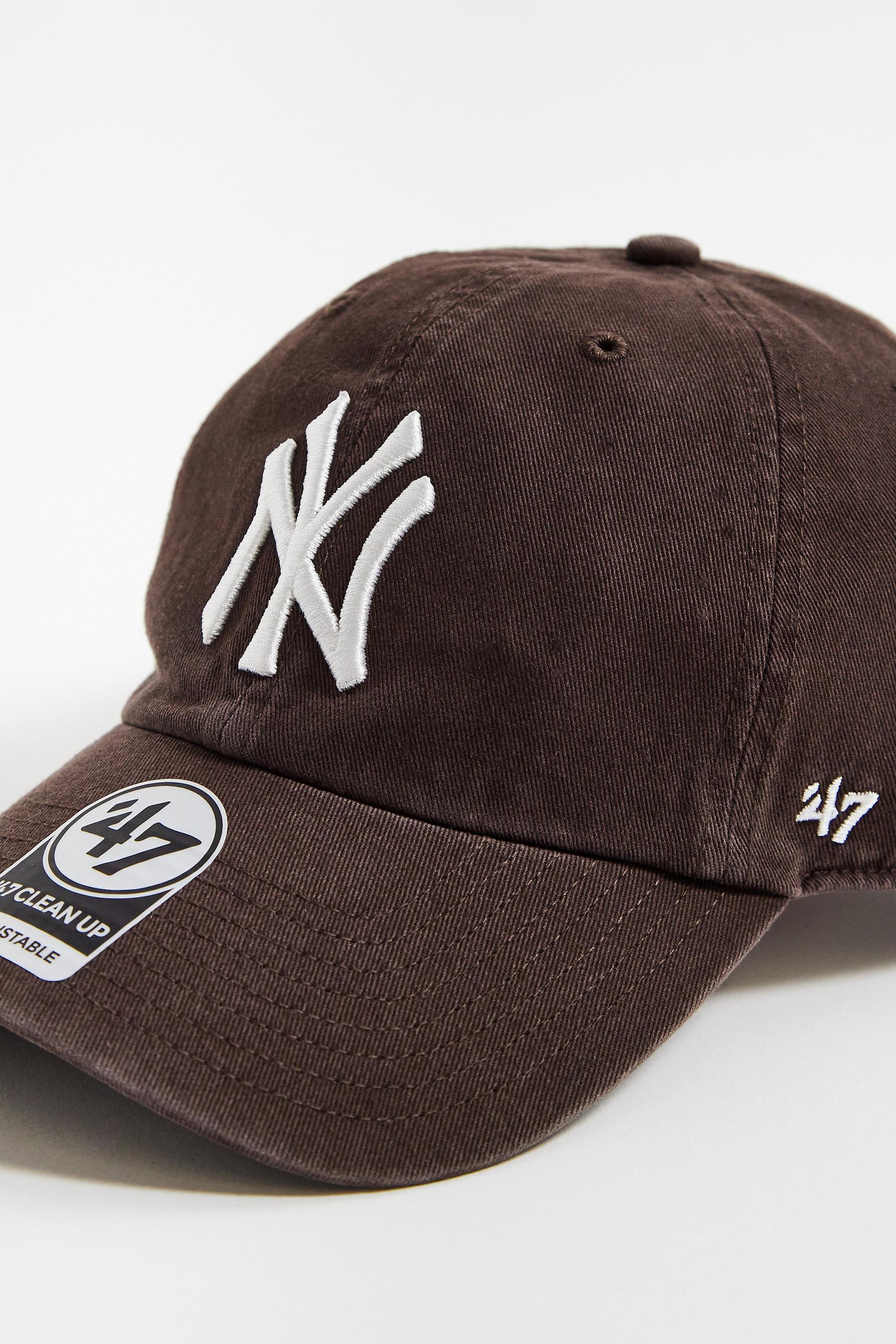 BRN '47 Brand NY Yankees Brown Baseball Cap, BRN, large image number 2