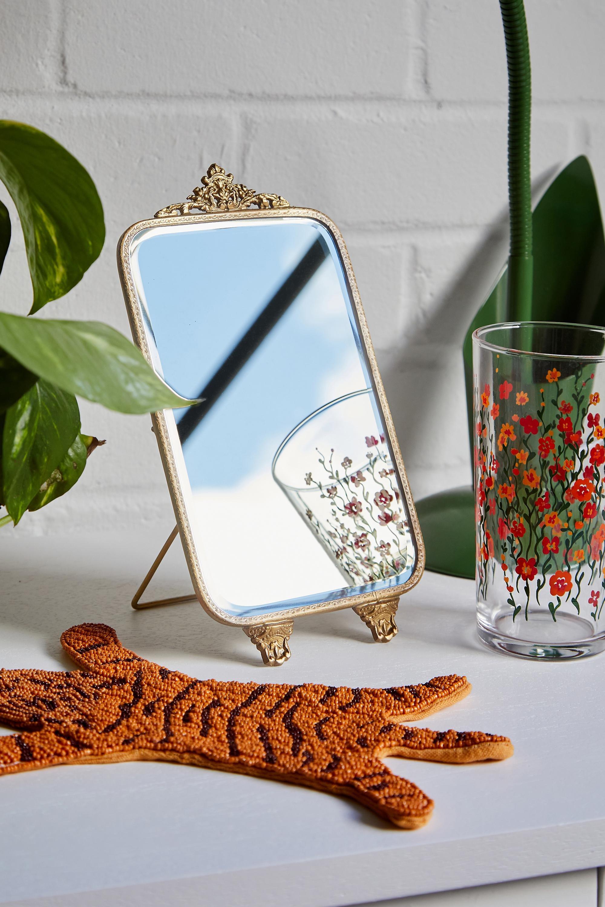 Multicolour Antique Table Mirror, ASSORT, large image number 0
