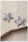 Urban Outfitters - Silver Star Hair Clips, Set Of 2