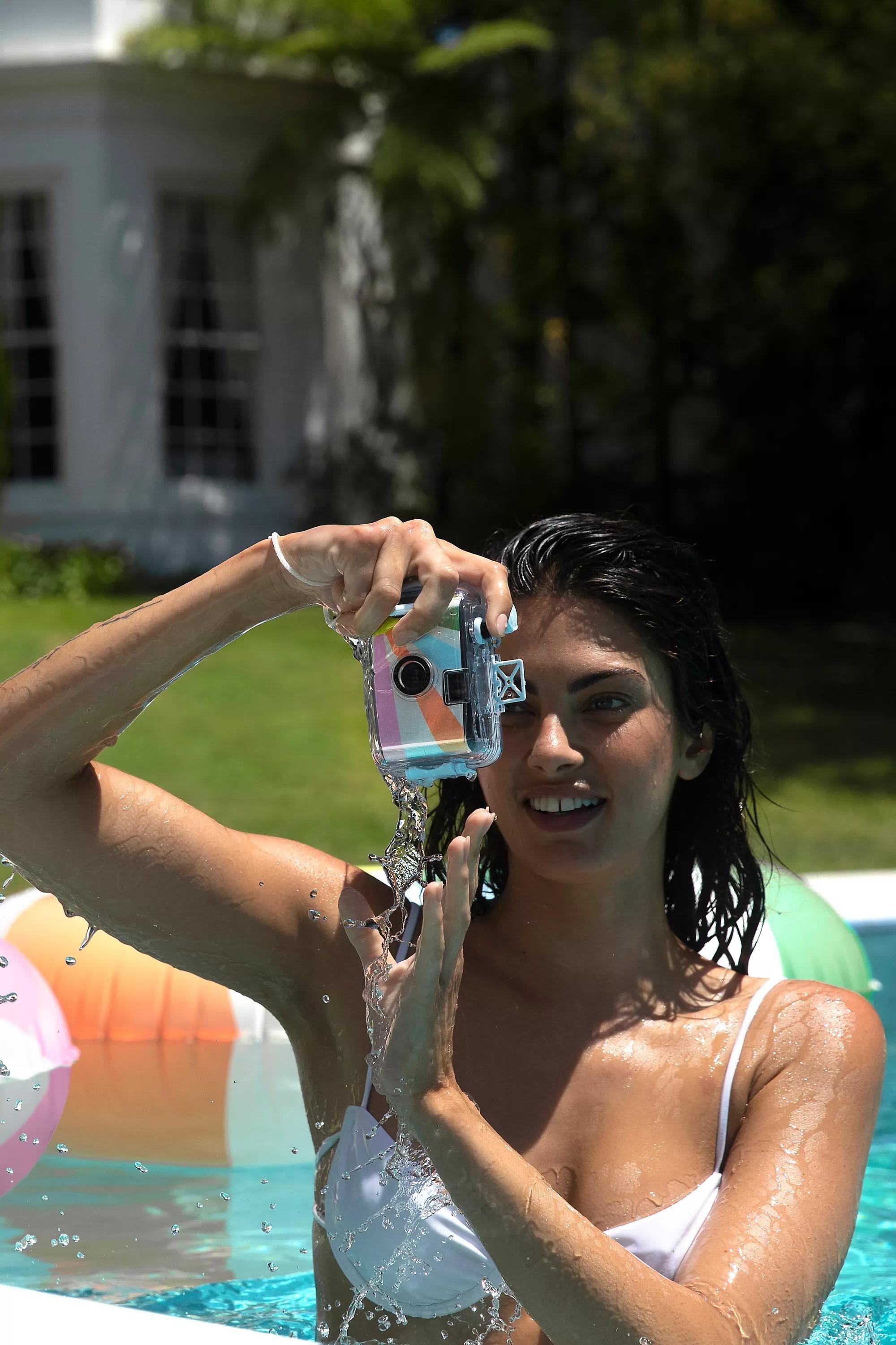 Multicolour Sunnylife Pastel Gelato Underwater Camera, ASSORT, large image number 0