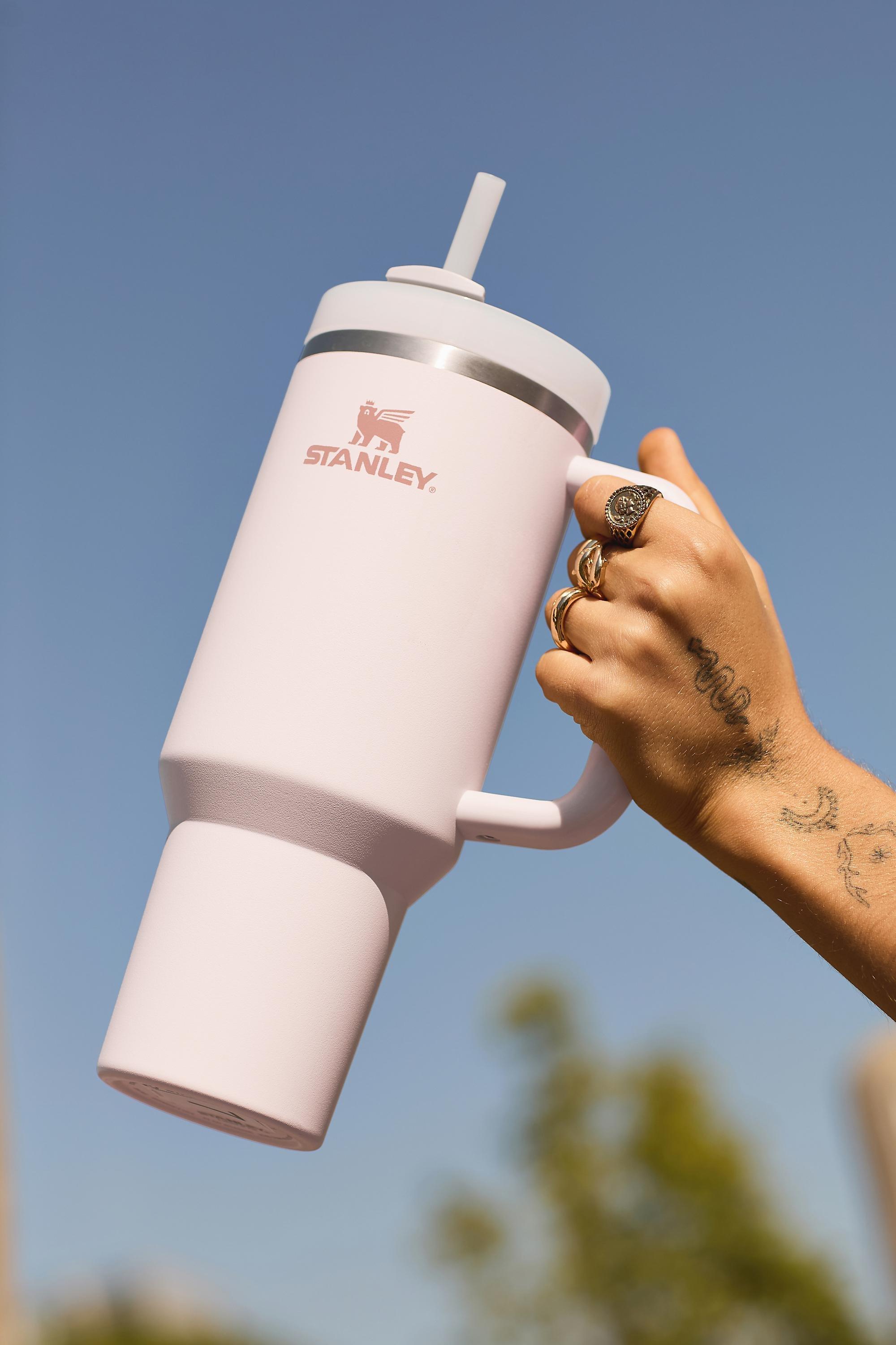 ROSE Stanley Rose Quartz Quencher H2.0 Flowstate 1.2L Tumbler, ROSE, large image number 0