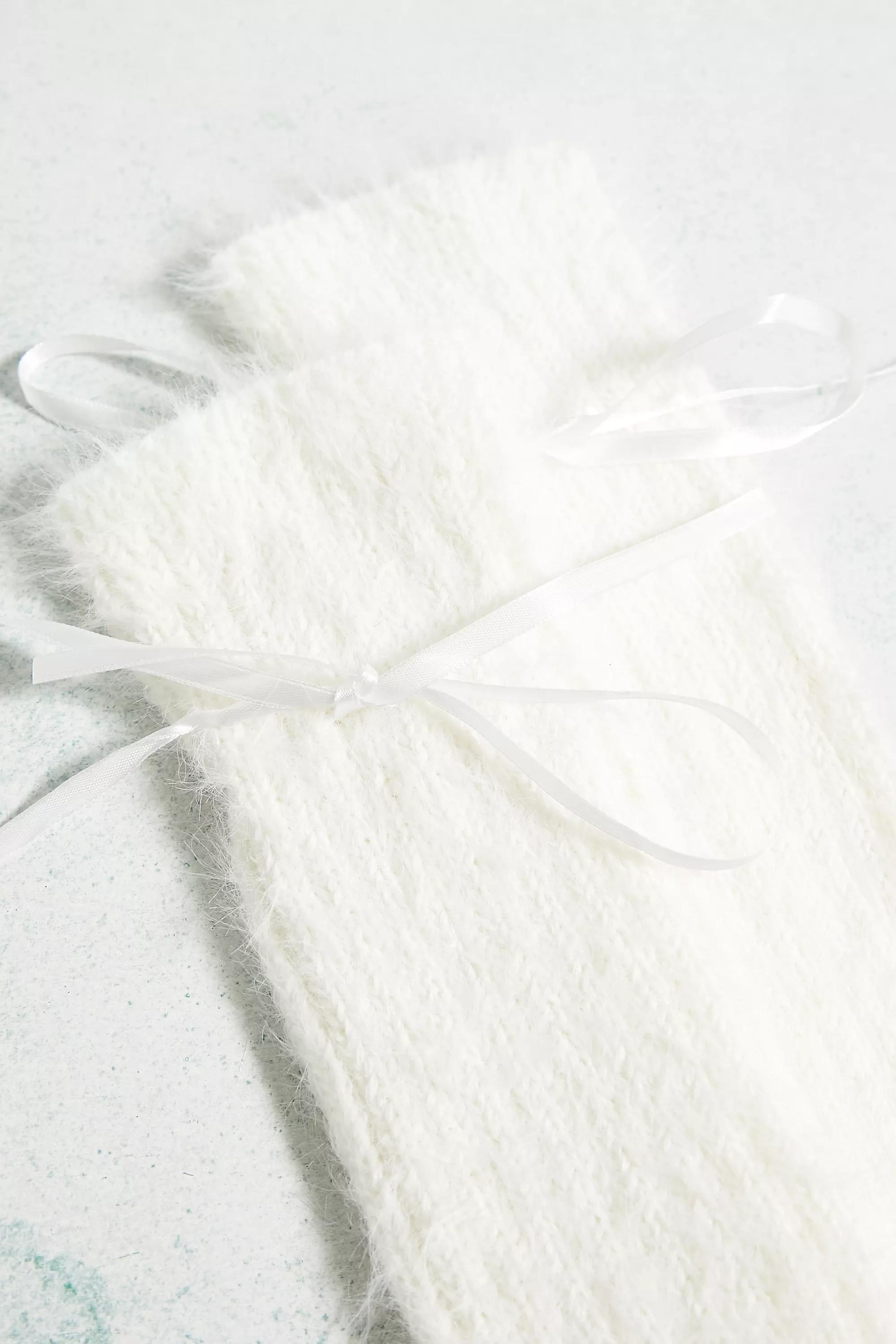 White Out From Under Inez Eyelash Knit Extra-Long Leg Warmers, , large image number 3