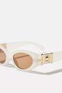 Urban Outfitters - Cream Uo Sedona City Frame Sunglasses