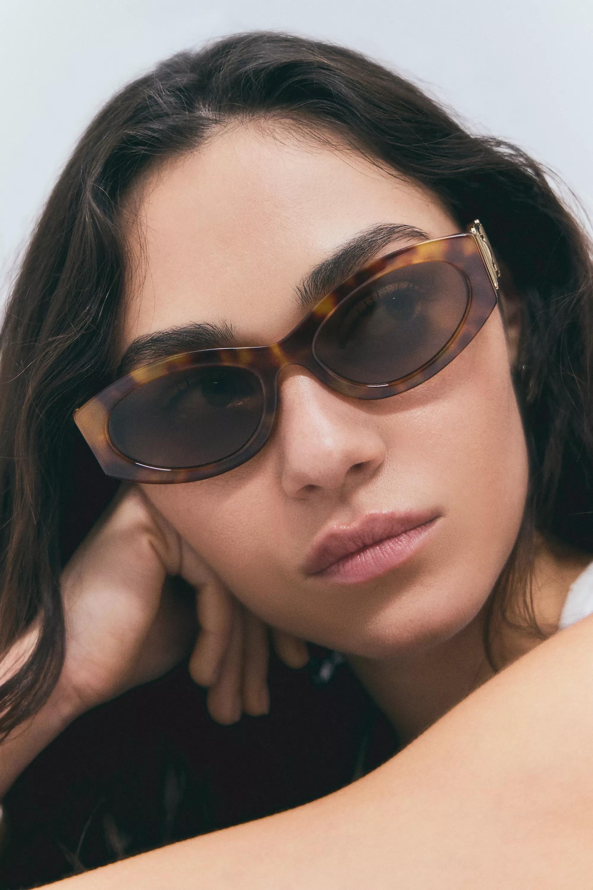 Brown Uo Sedona City Frame Sunglasses, BRN, large image number 0