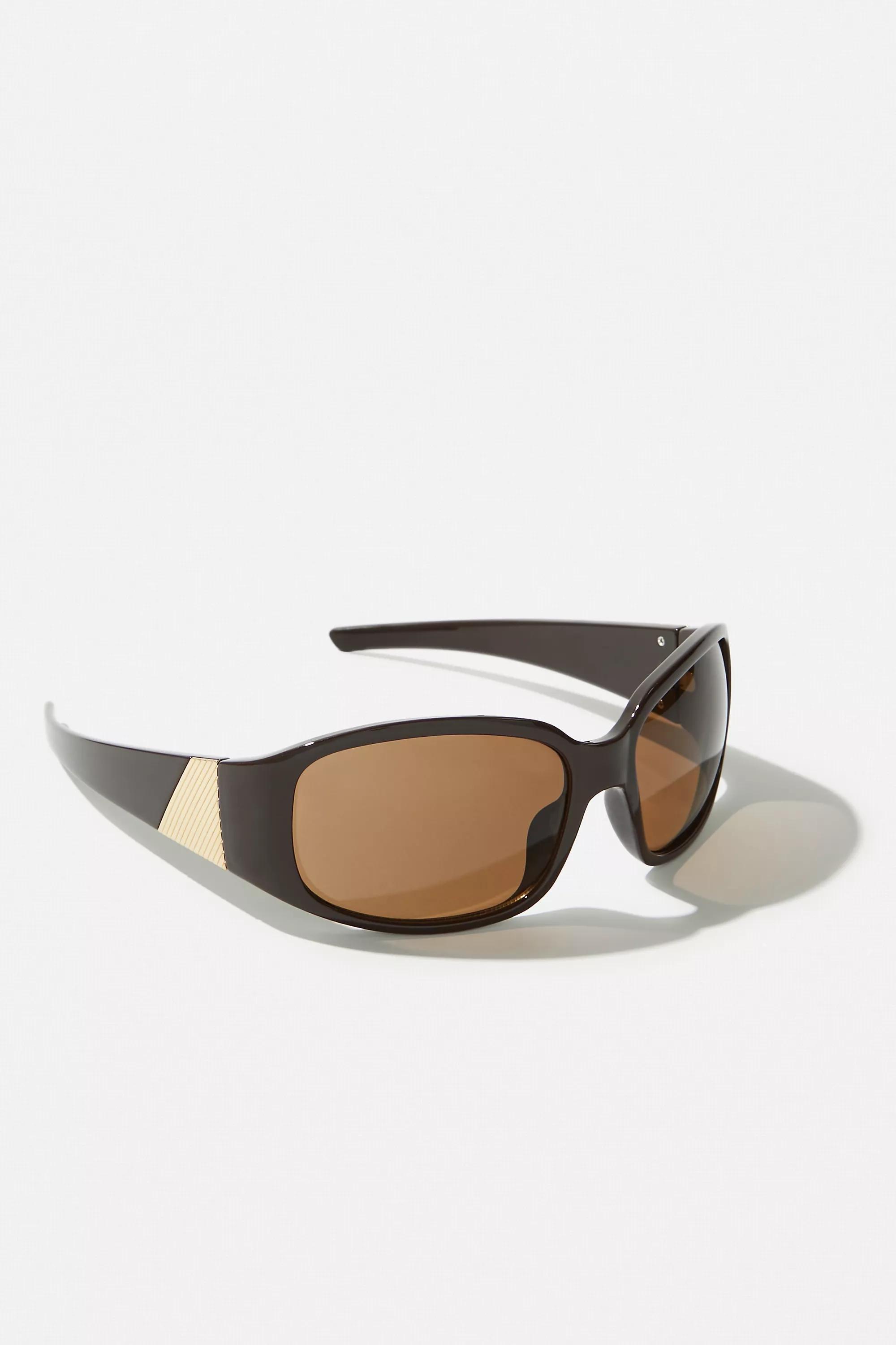 Brown Uo Meadow Sunglasses, BRN, large image number 2
