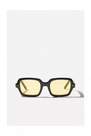 Urban Outfitters - Black Uo Izzy Vintage Square Sunglasses