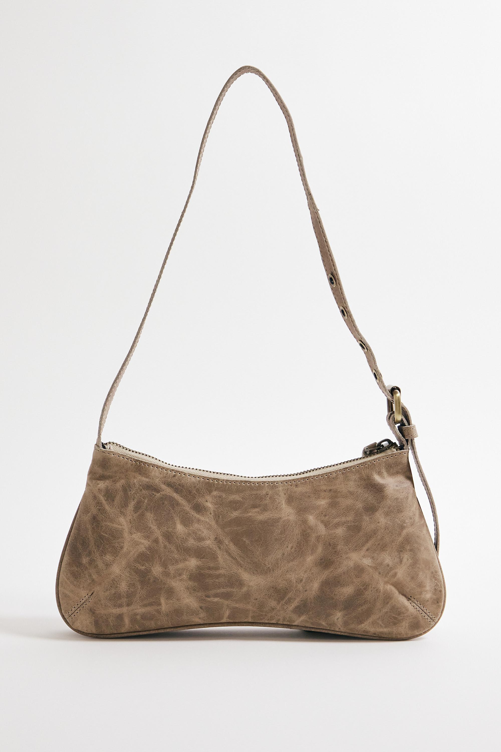 Cream Uo Patchwork Suede Shoulder Bag, CREME, large image number 2