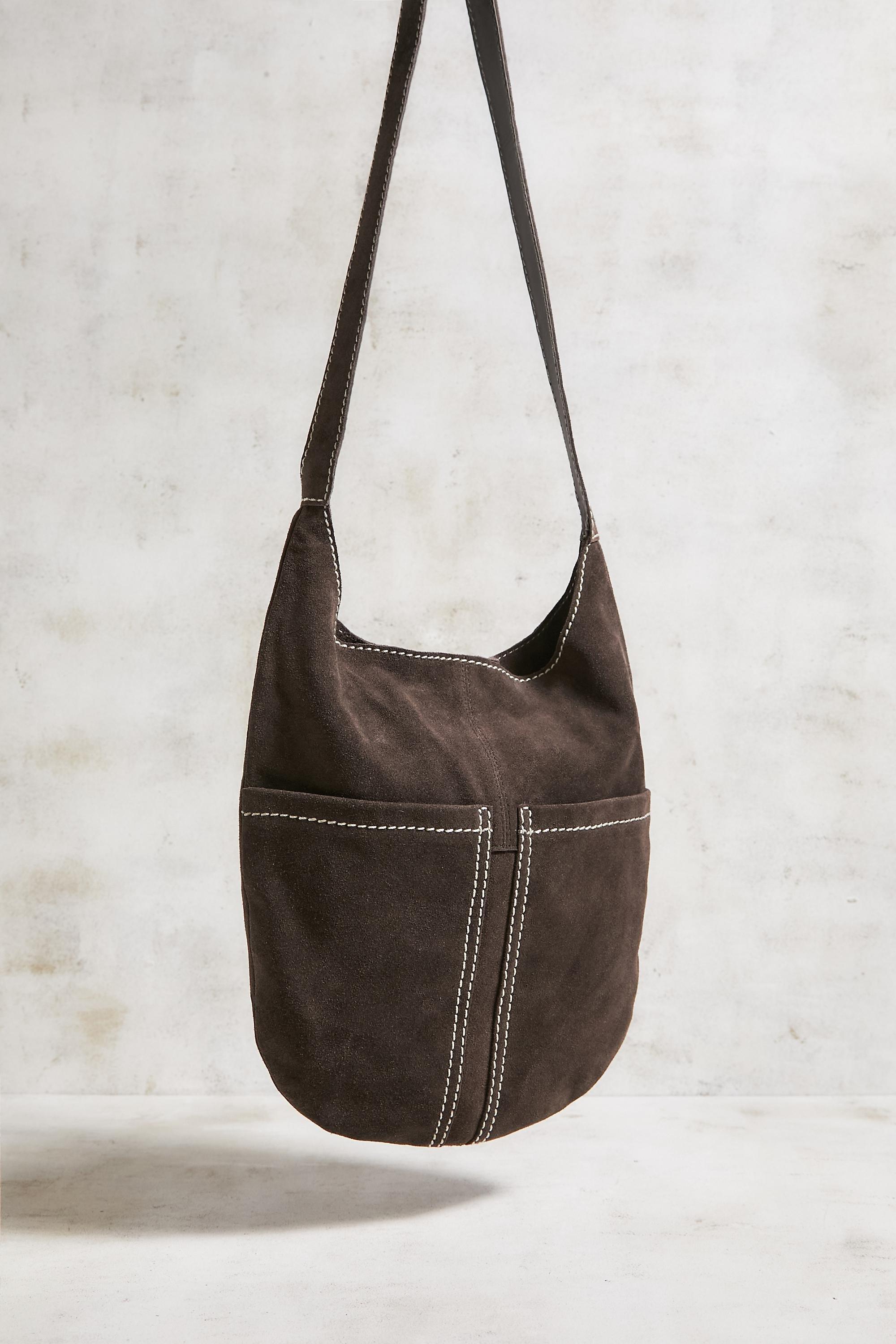 Brown Uo Slouchy Crossbody Bag, BRN, large image number 1