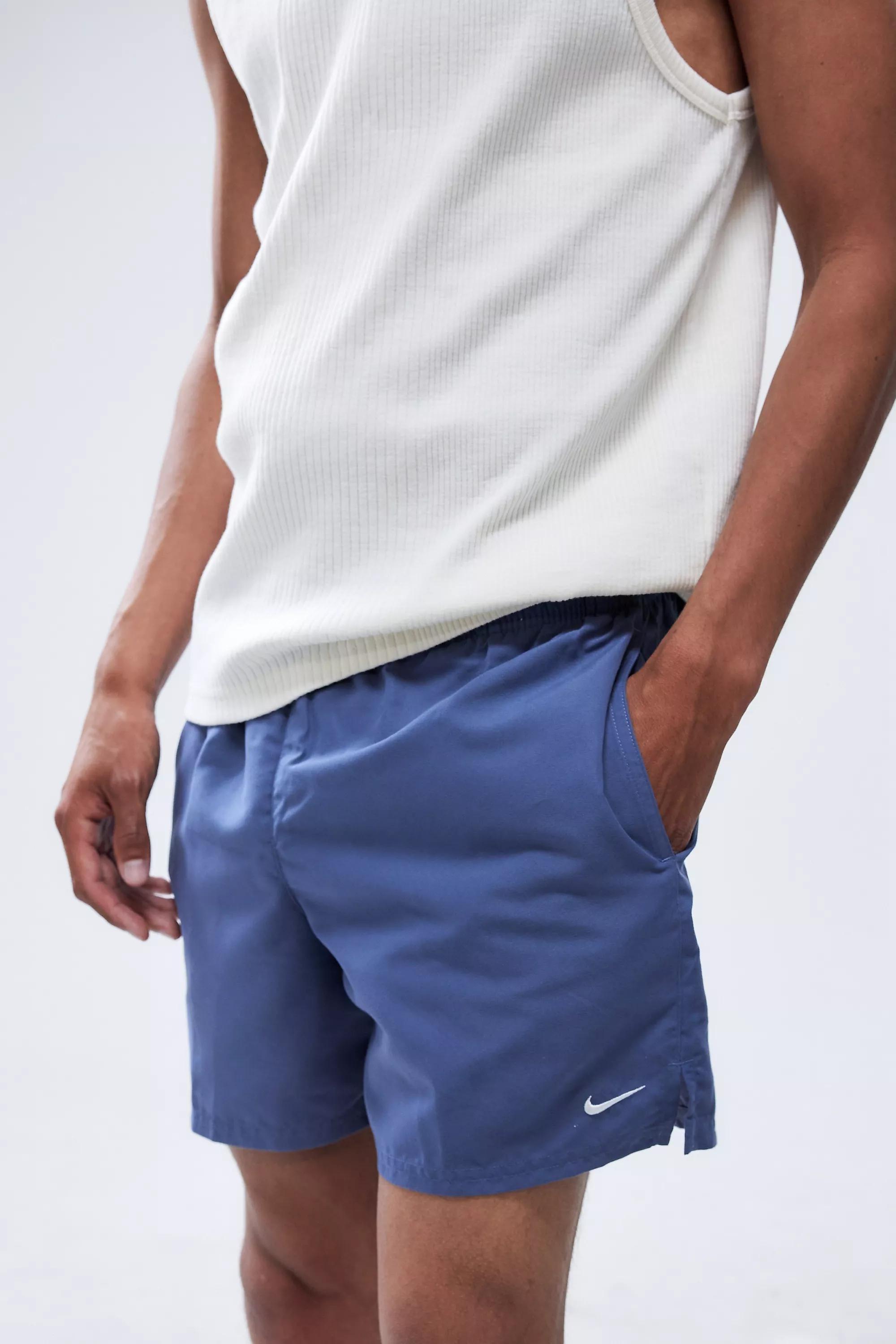 Urban Outfitters Blue Nike Swim Uo Exclusive Thunder Blue Swim Shorts Azadea UAE
