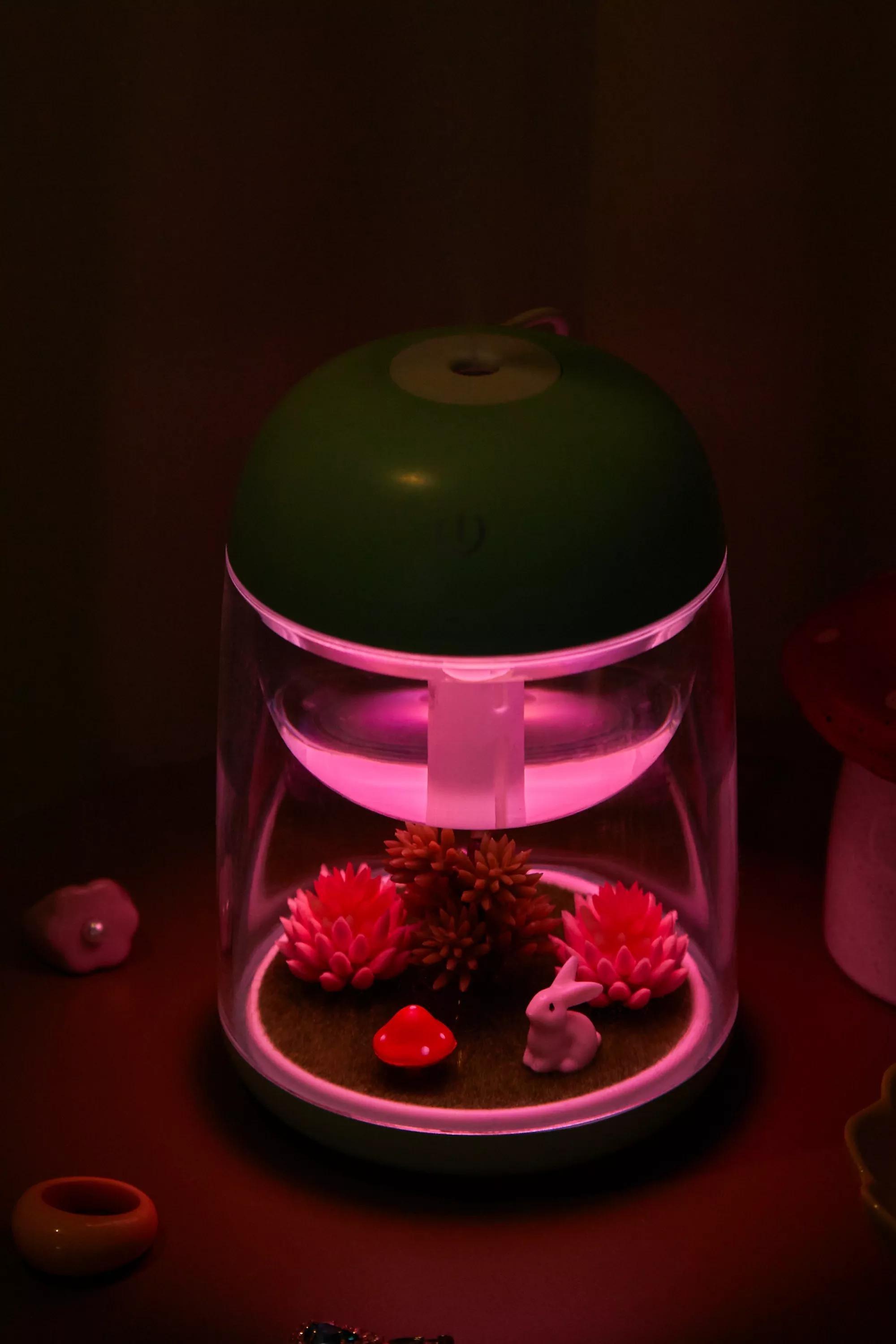 Green Uo Exclusive Led Bunny Diffuser, MINT, large image number 1