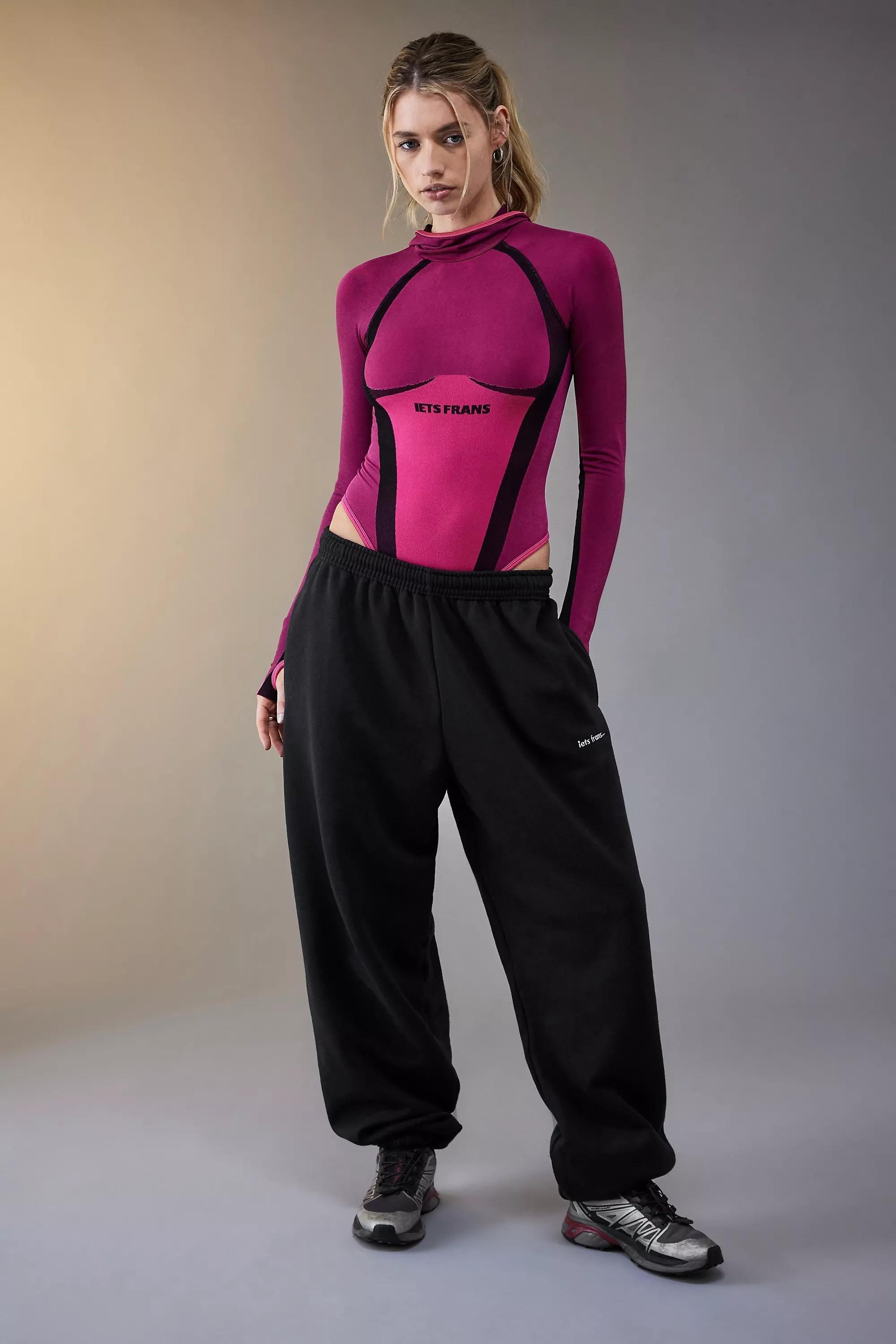 Black Iets Frans... Cuffed Joggers, , large image number 1