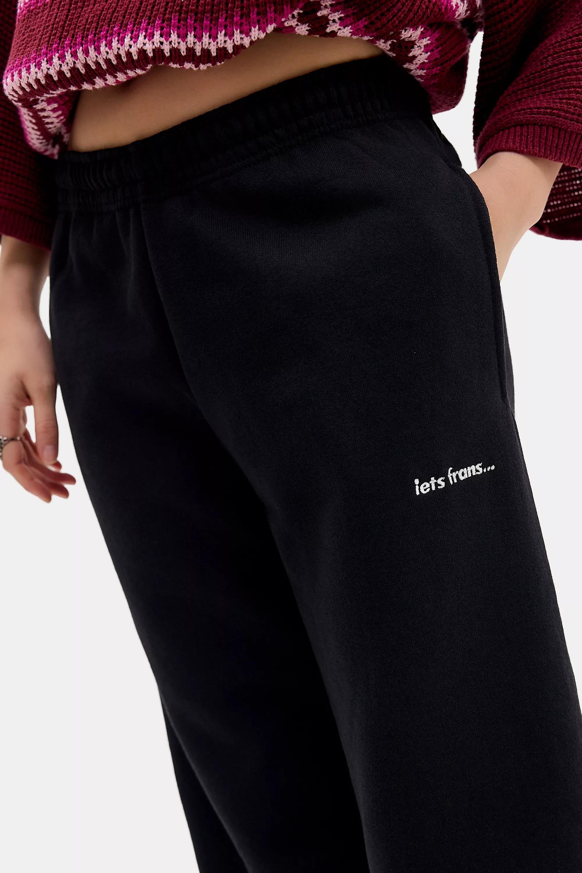 Black Iets Frans... Cuffed Joggers, BLK, large image number 5