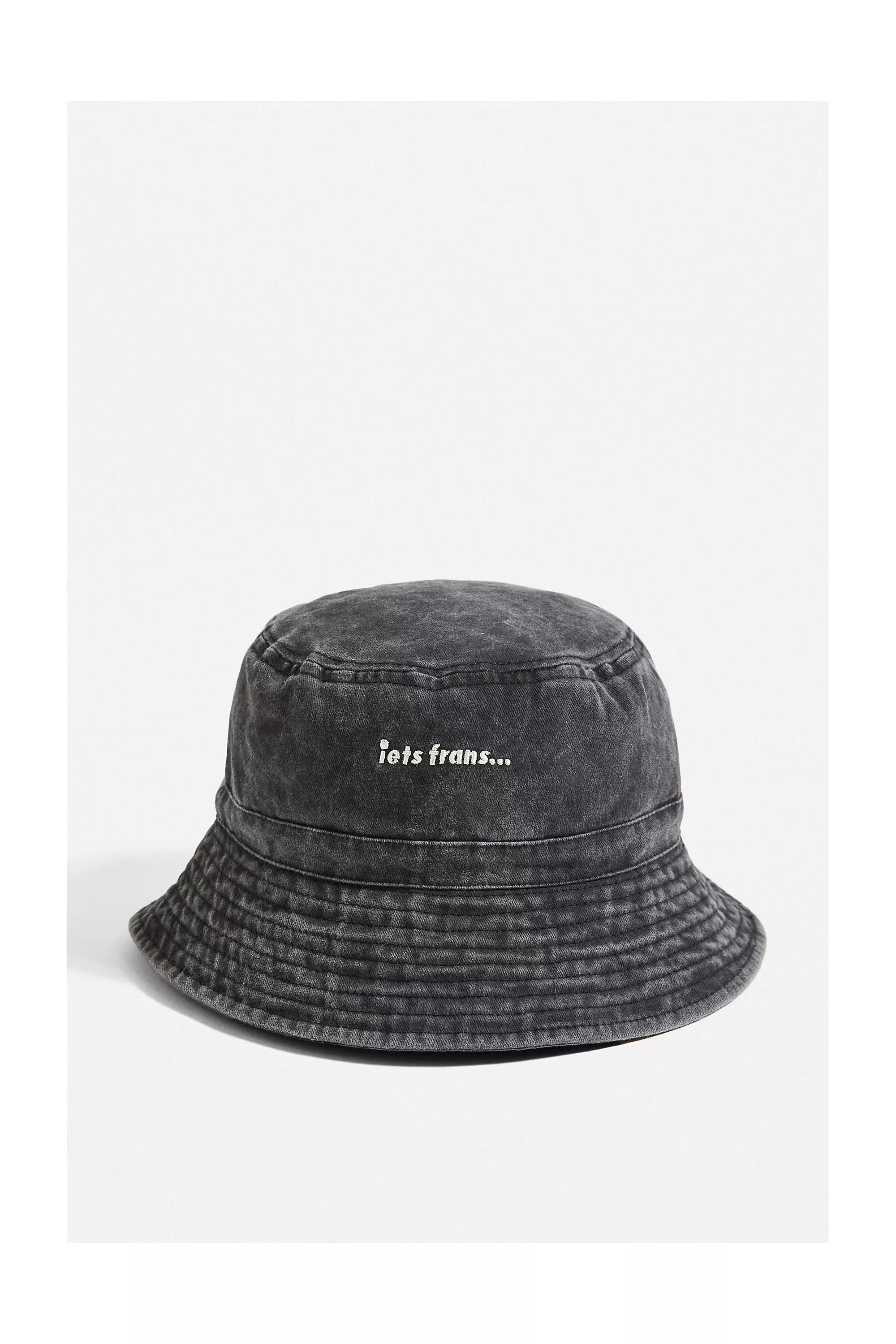 Black Bucket Hat, BLK, large image number 0