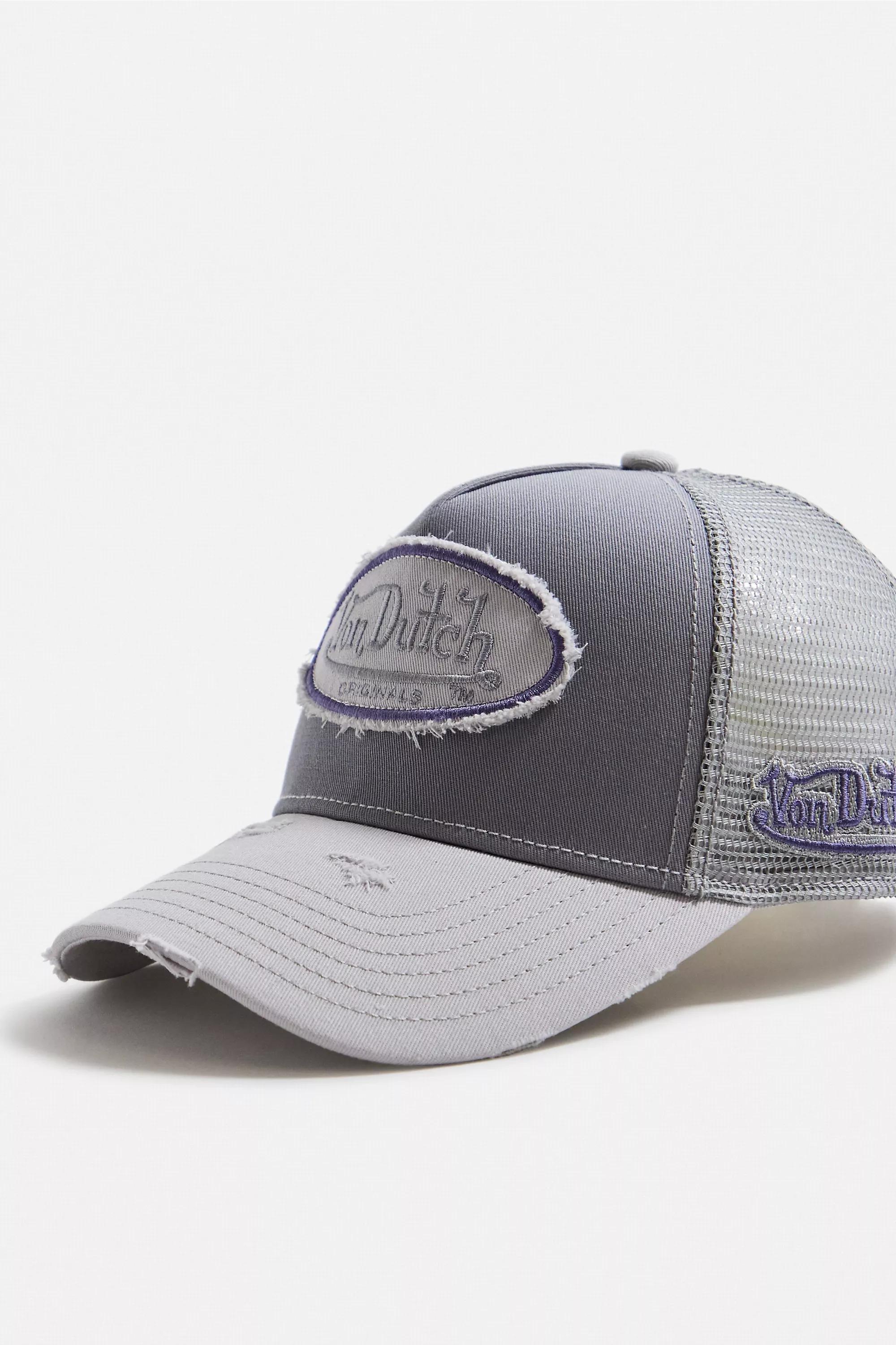 Grey Von Dutch Grey Trucker Cap, GREY, large image number 2