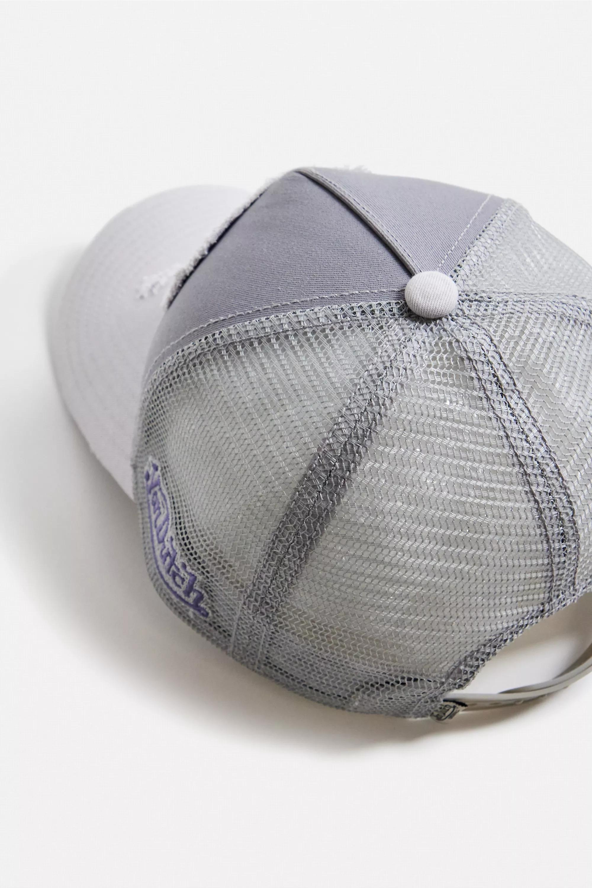 Grey Von Dutch Grey Trucker Cap, GREY, large image number 3