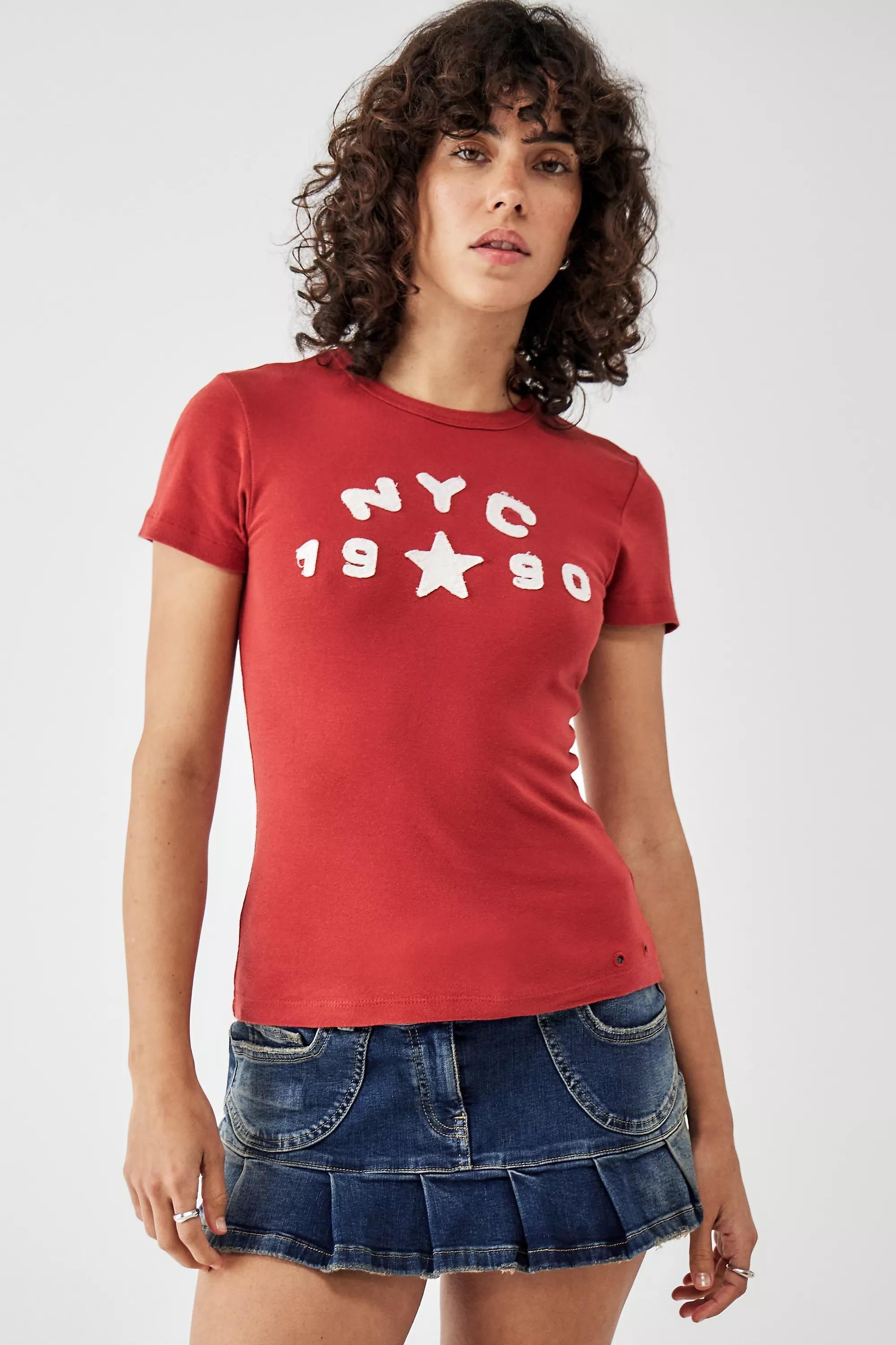 Red Bdg Nyc 1990 Baby T-Shirt, , large image number 0