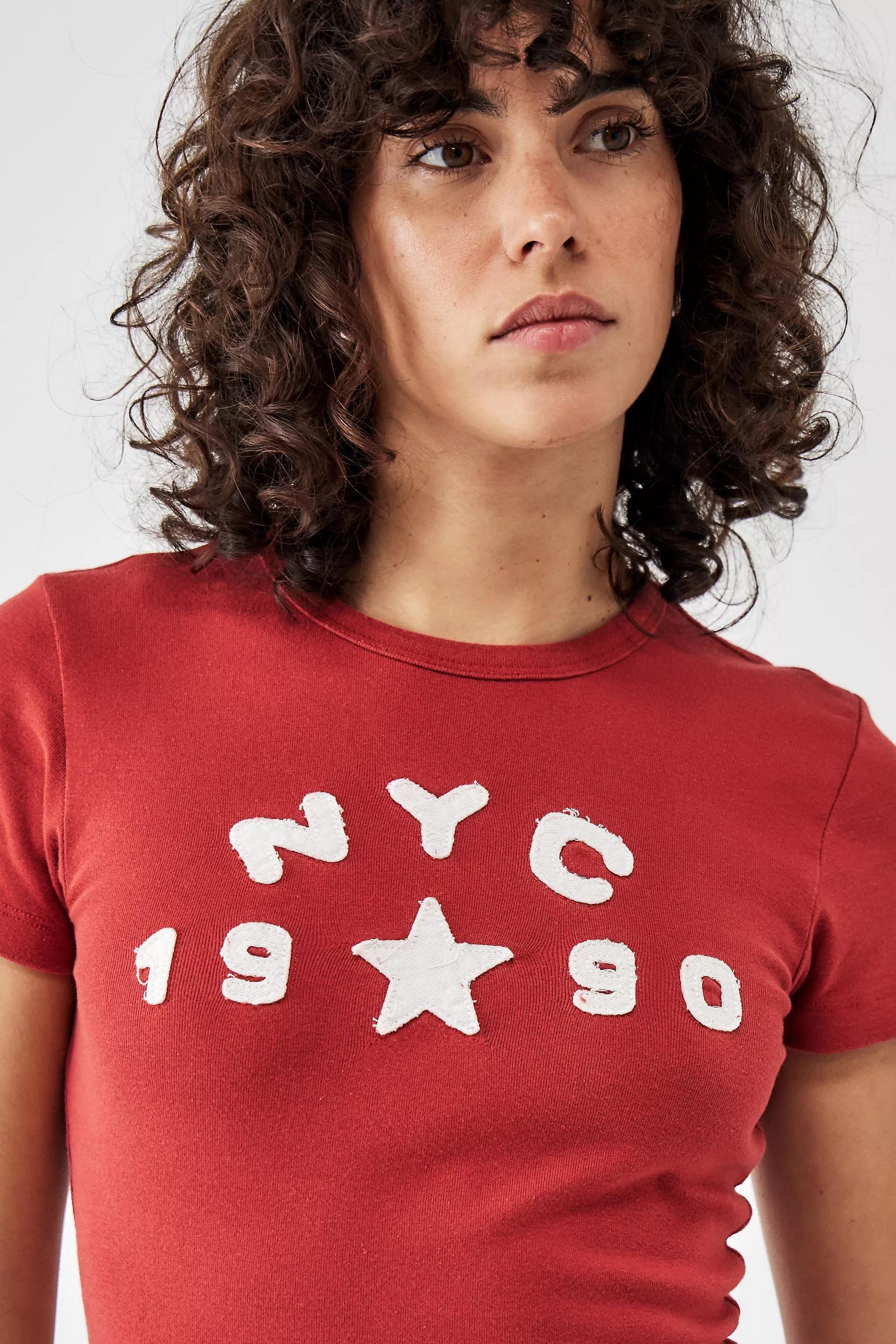 Red Bdg Nyc 1990 Baby T-Shirt, , large image number 1