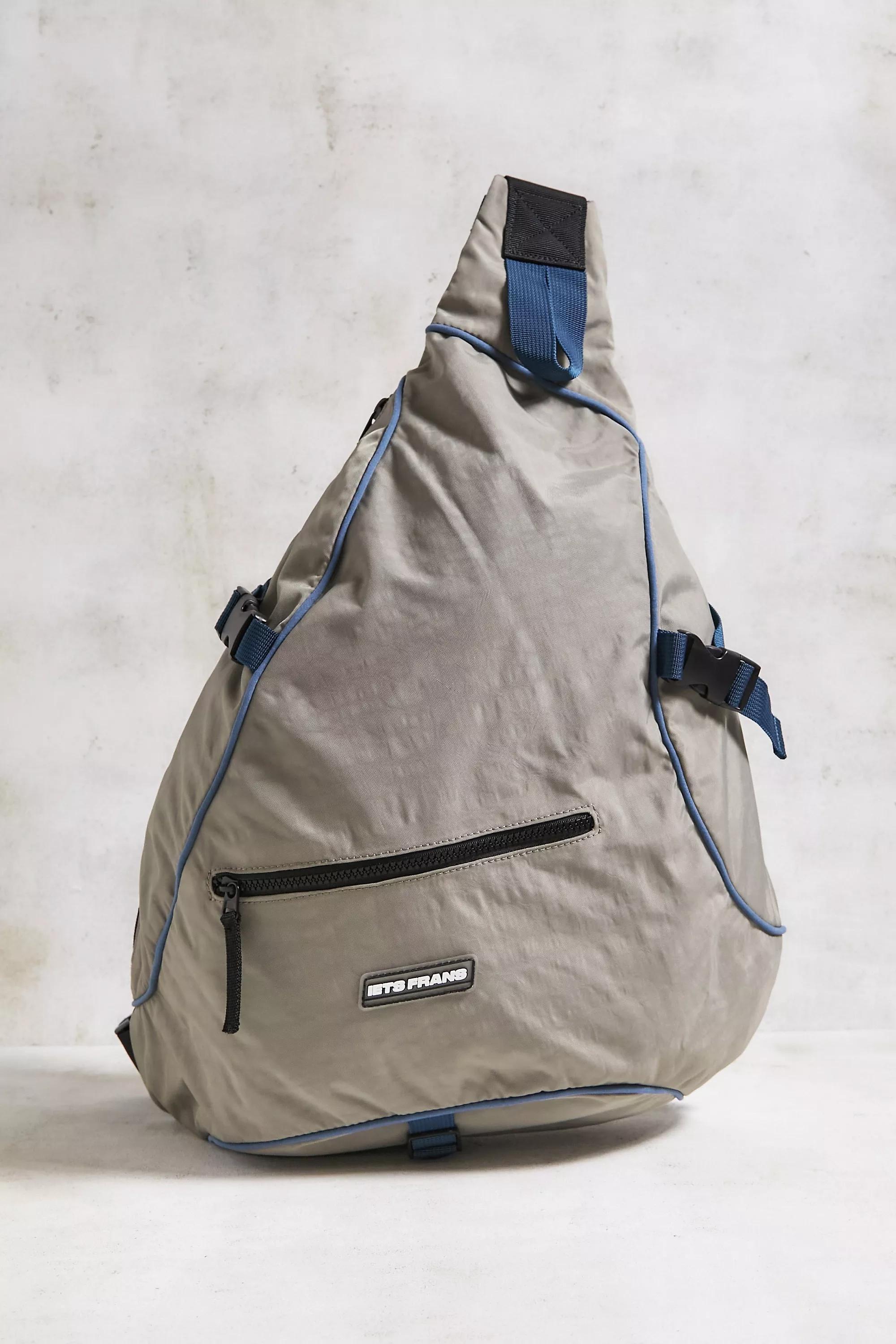 Beige Iets Frans... One Shoulder Utility Backpack, TAUPE, large image number 1