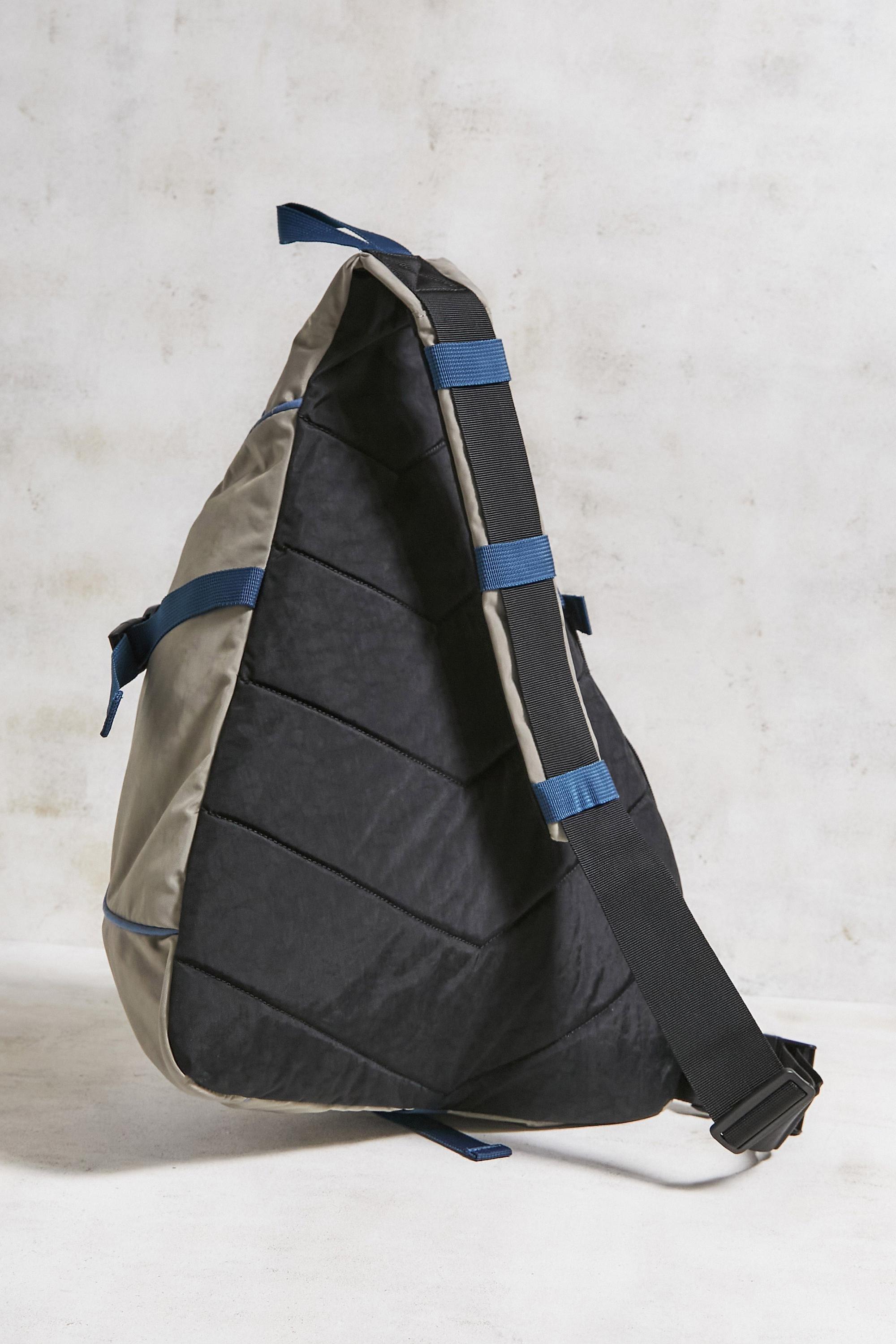 Beige Iets Frans... One Shoulder Utility Backpack, TAUPE, large image number 3