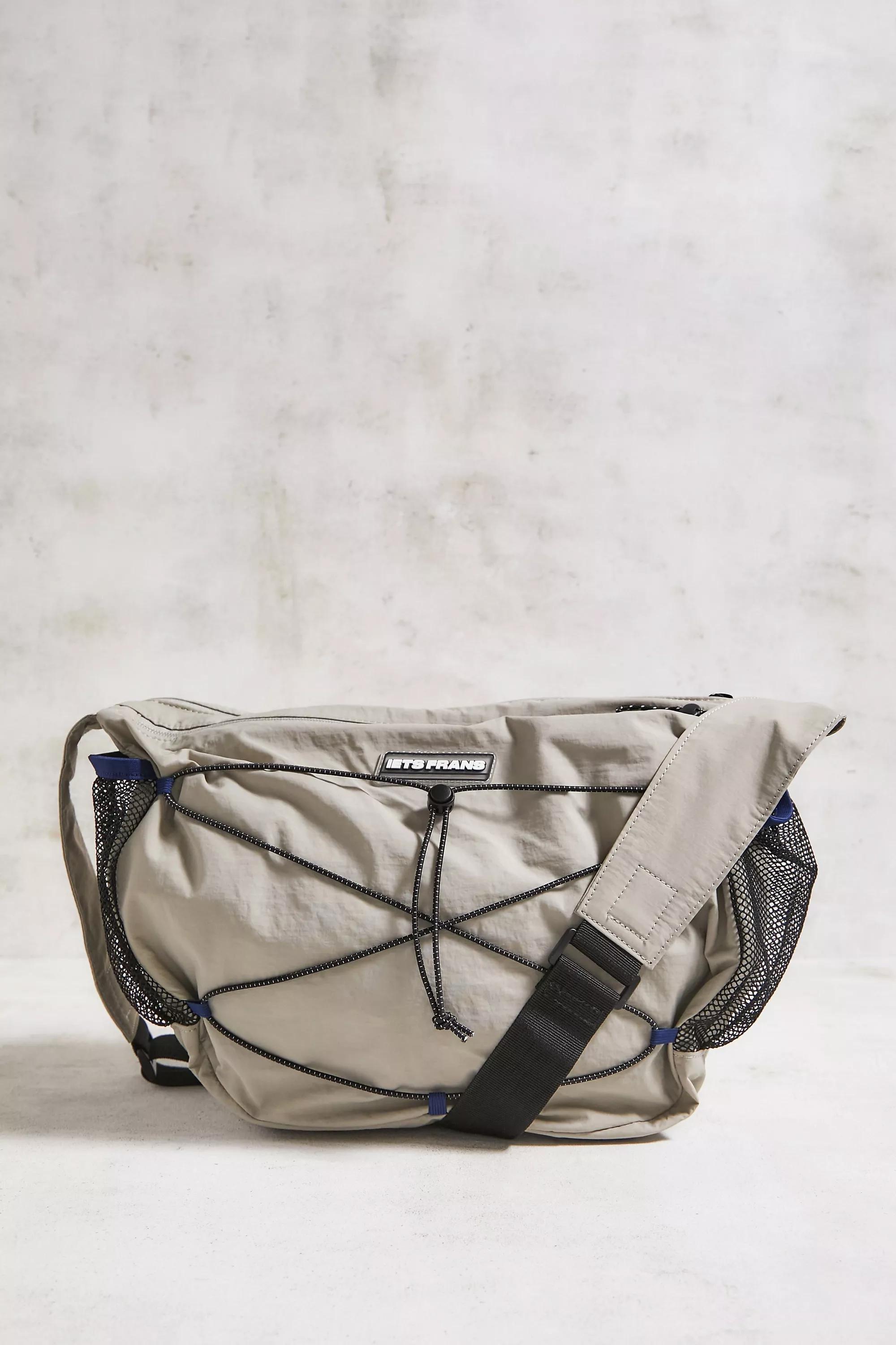 Taupe Iets Frans... Bungee Sling Bag, TAUPE, large image number 2