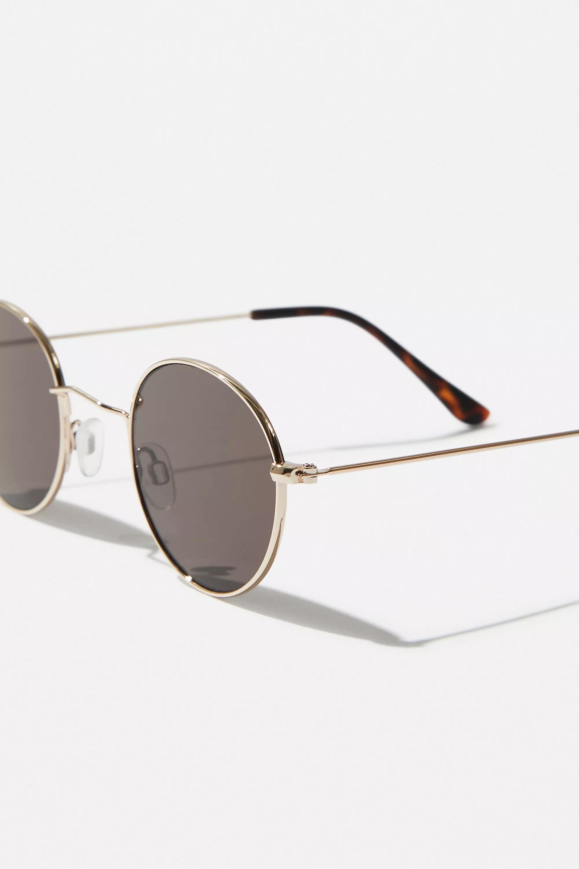 Brown Uo Perrin Lens Sunglasses, BRN, large image number 2