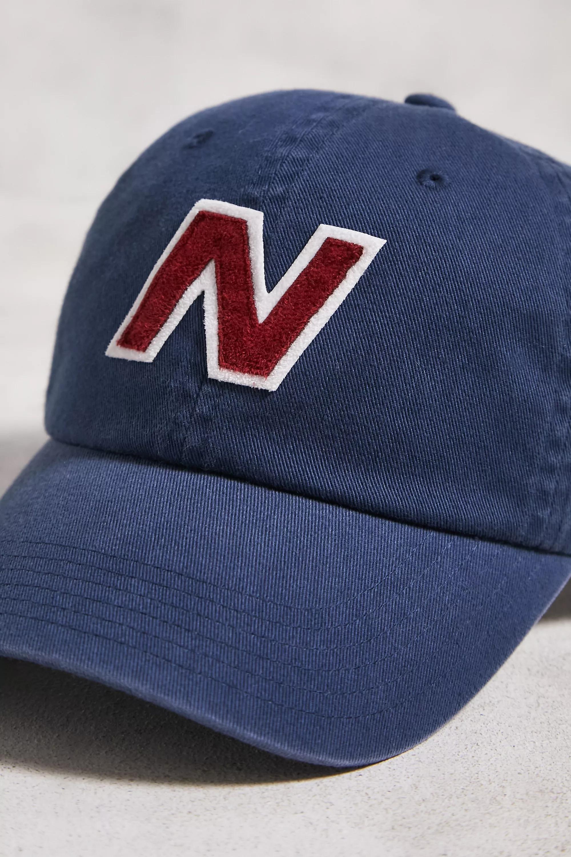 Navy New Balance Exclusive N Logo Cap, NAVY, large image number 2