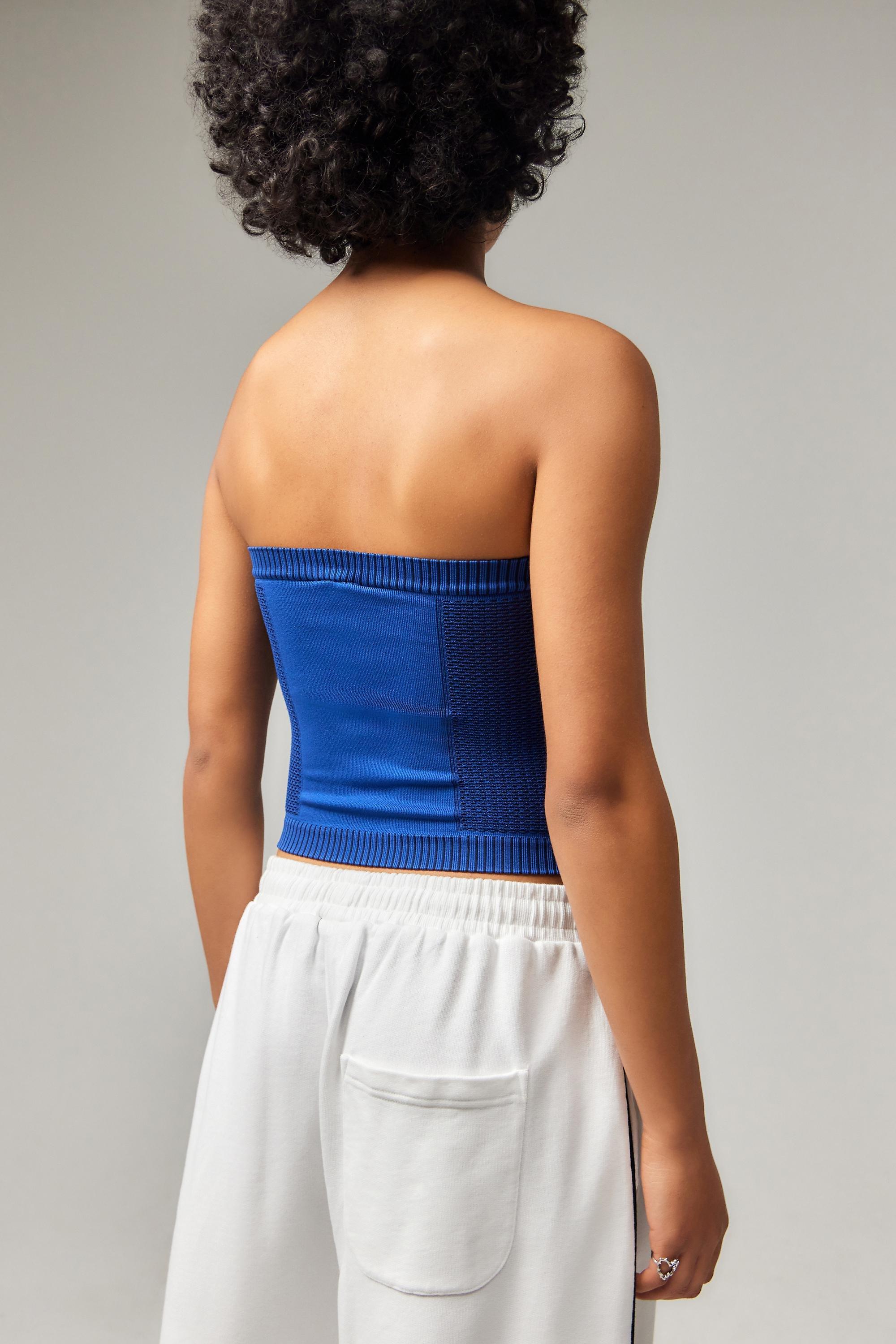 Blue Crop Top, , large image number 3