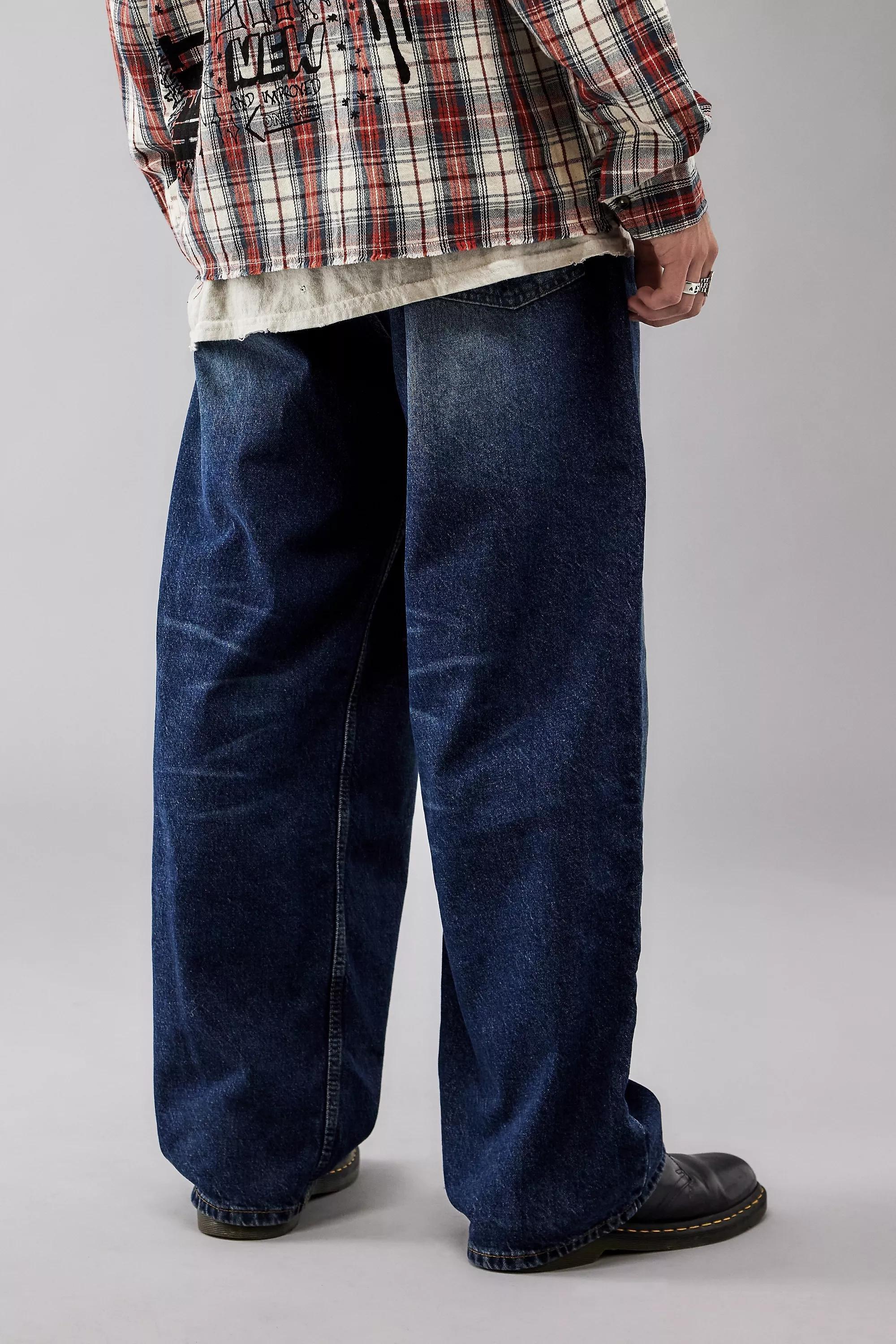 Blue Bdg Dark Blue Washed Jeans, , large image number 3