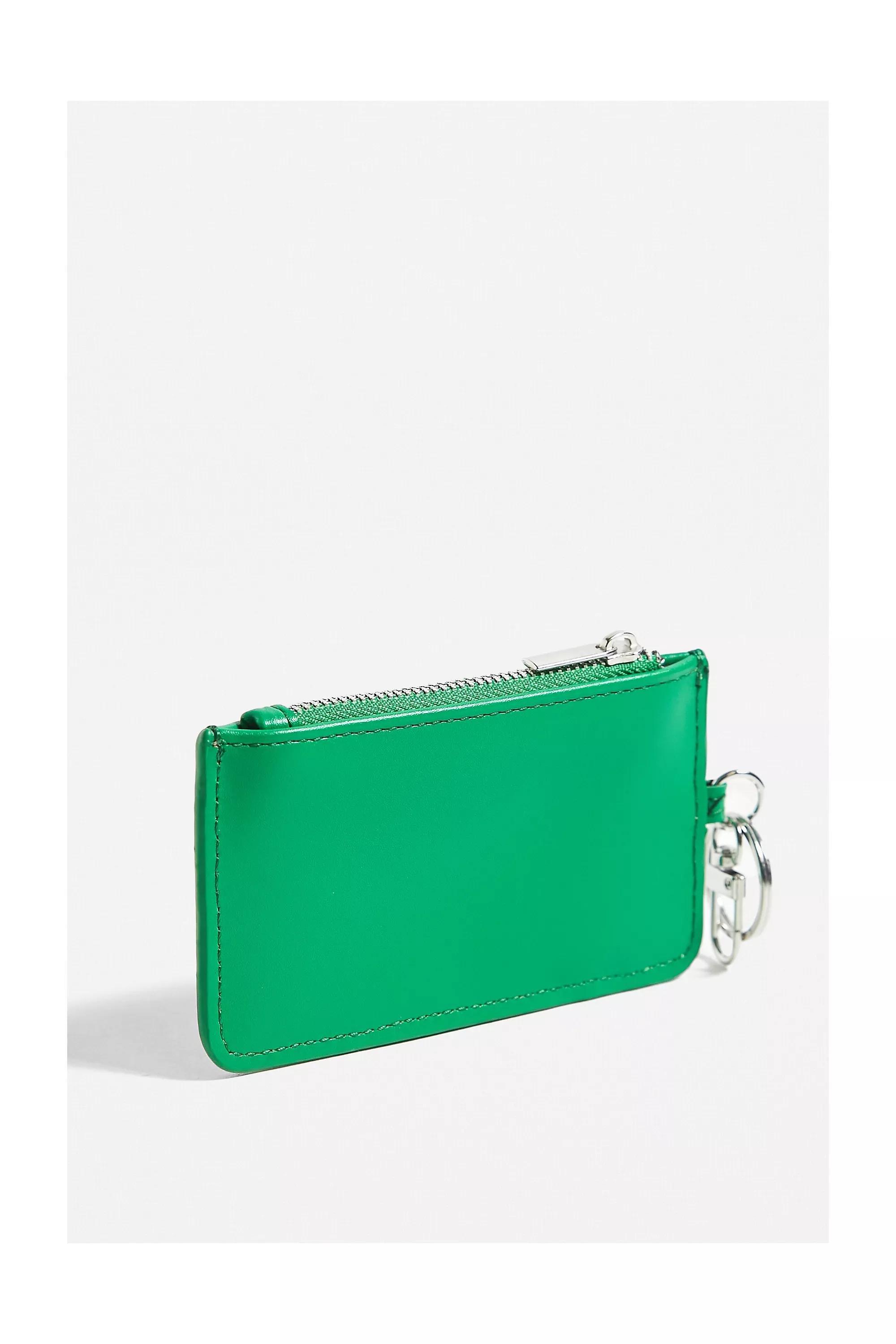 Green Uo Carabiner Clip Cardholder, GRN, large image number 2