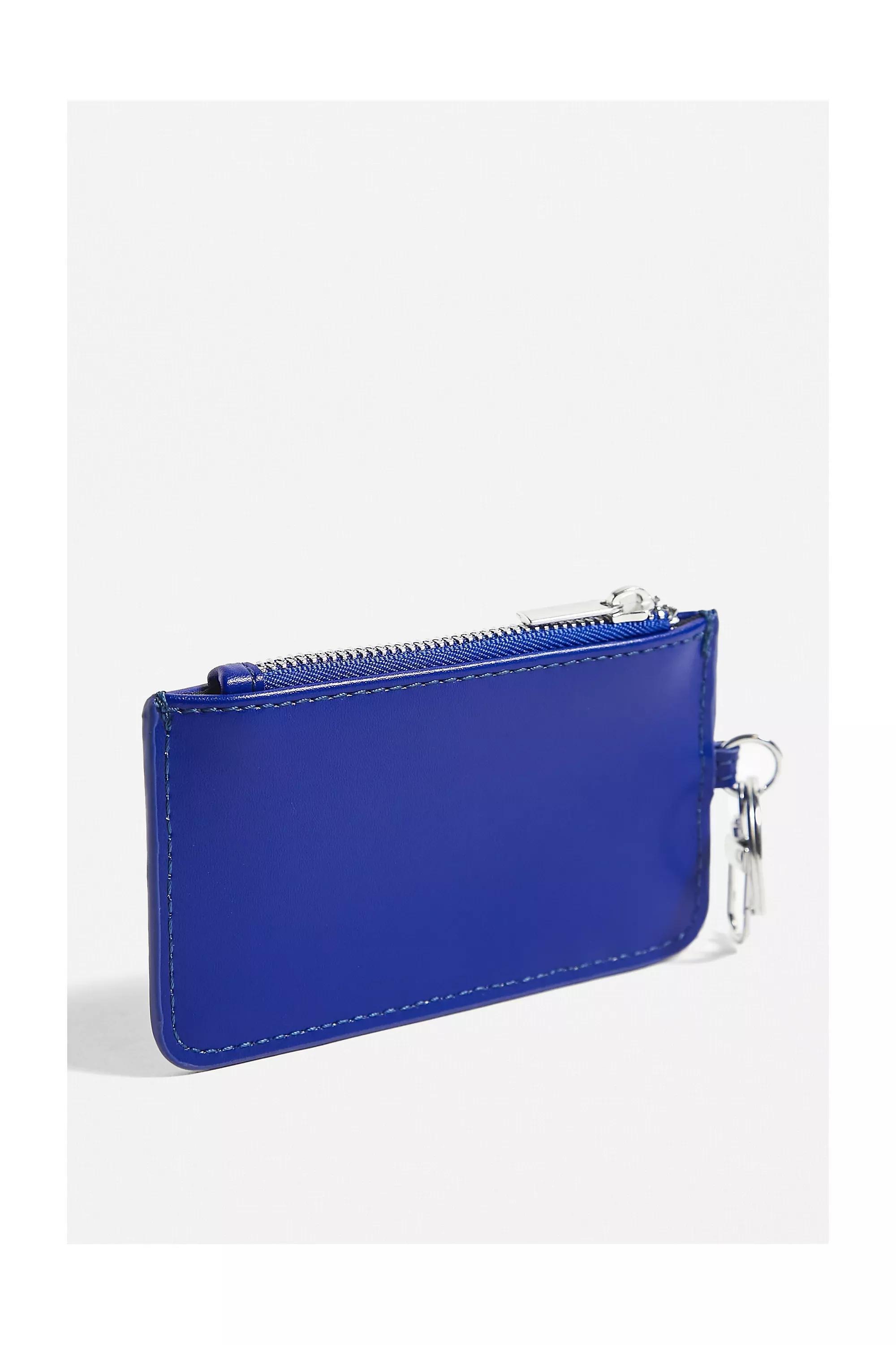 Blue Uo Carabiner Clip Cardholder, BLUE, large image number 2