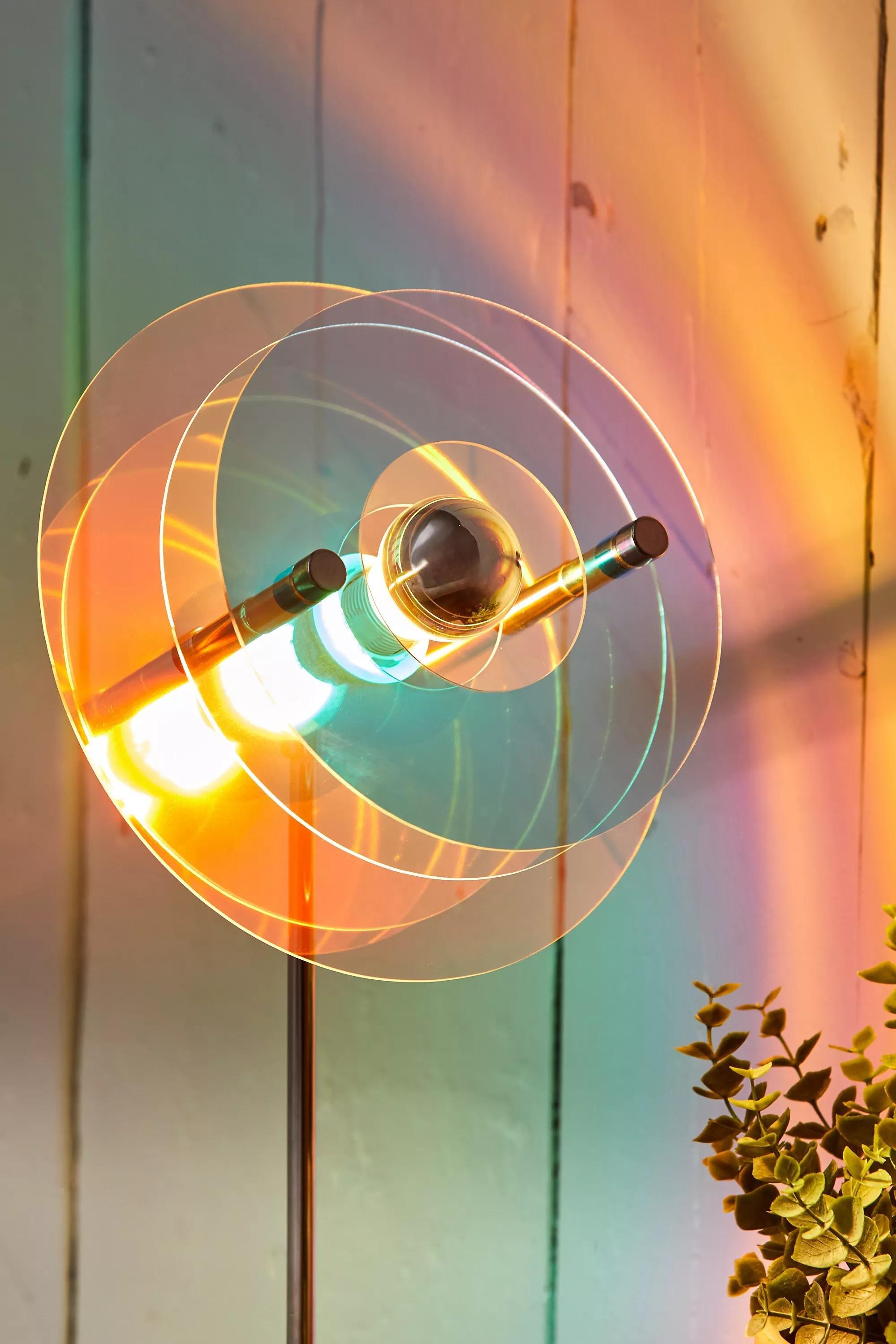 Multicolour Iridescent Sunset Uo Exclusive Lamp, ASSORT, large image number 1