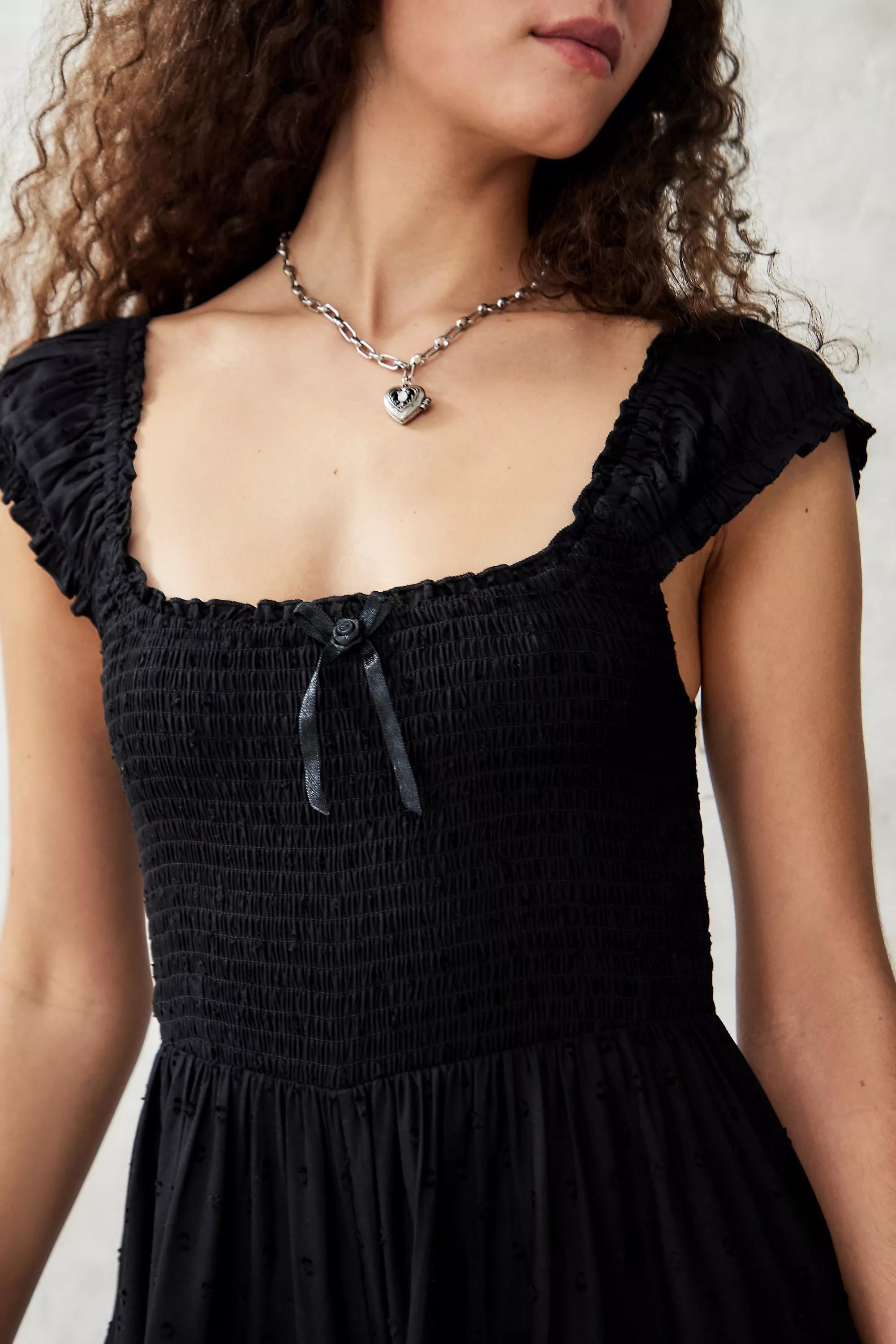 Urban Outfitters - Black Rae Playsuit