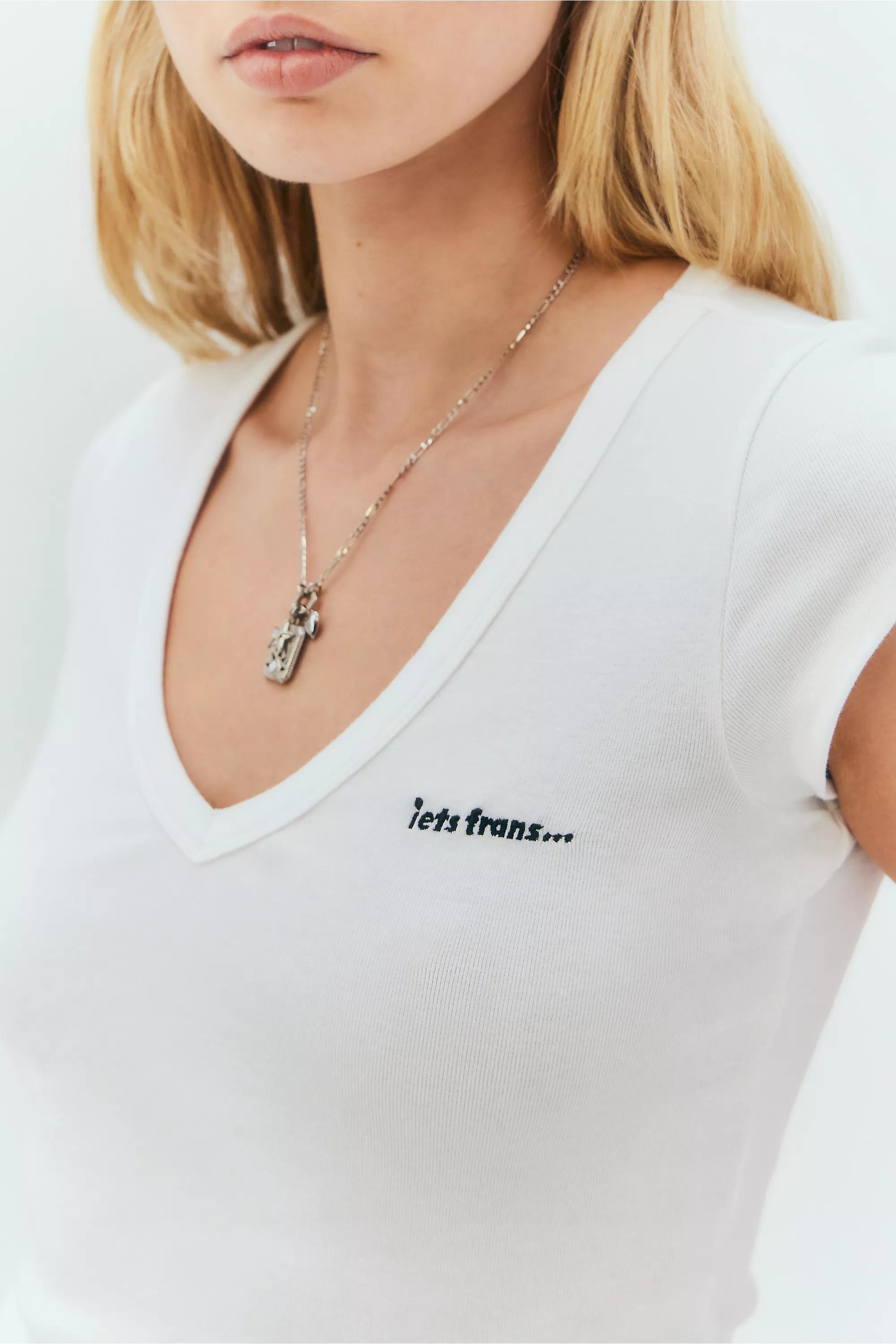 White Iets Frans... V-Neck Baby T-Shirt, , large image number 1