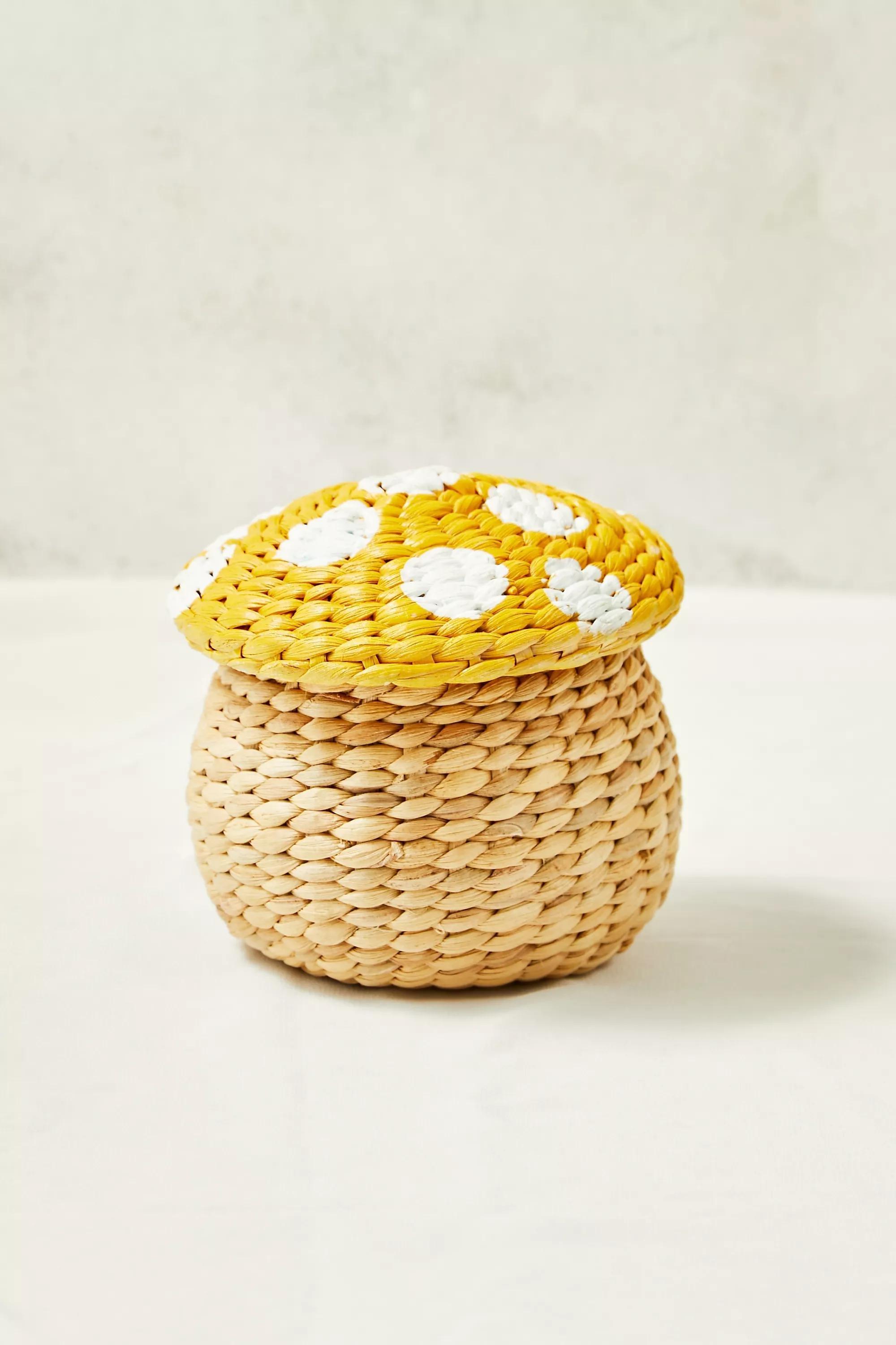 Orange Mushroom Pot, ORANGE, large image number 3