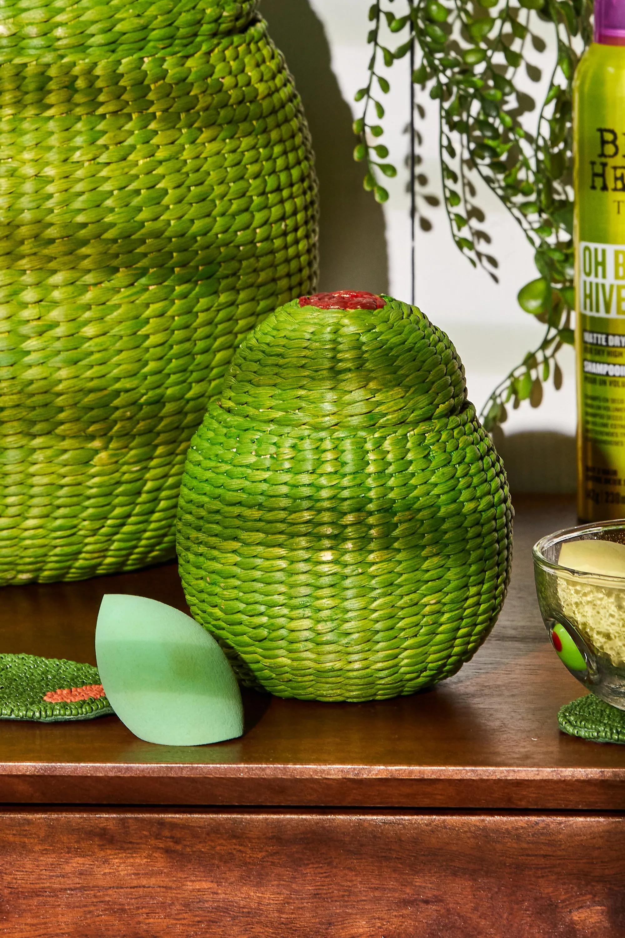 Green Mini Olive Pot, GRN, large image number 1