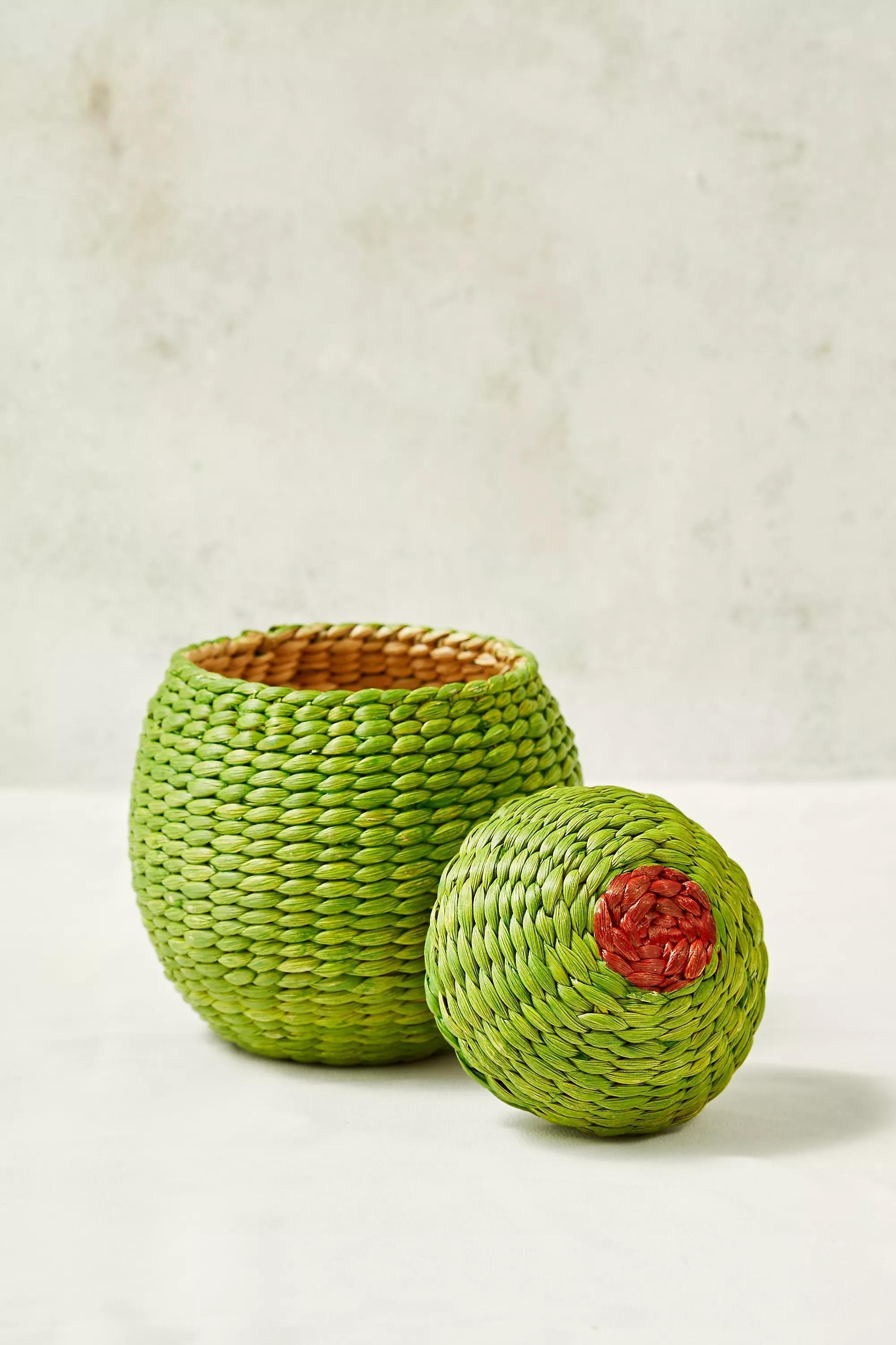 Green Mini Olive Pot, GRN, large image number 4