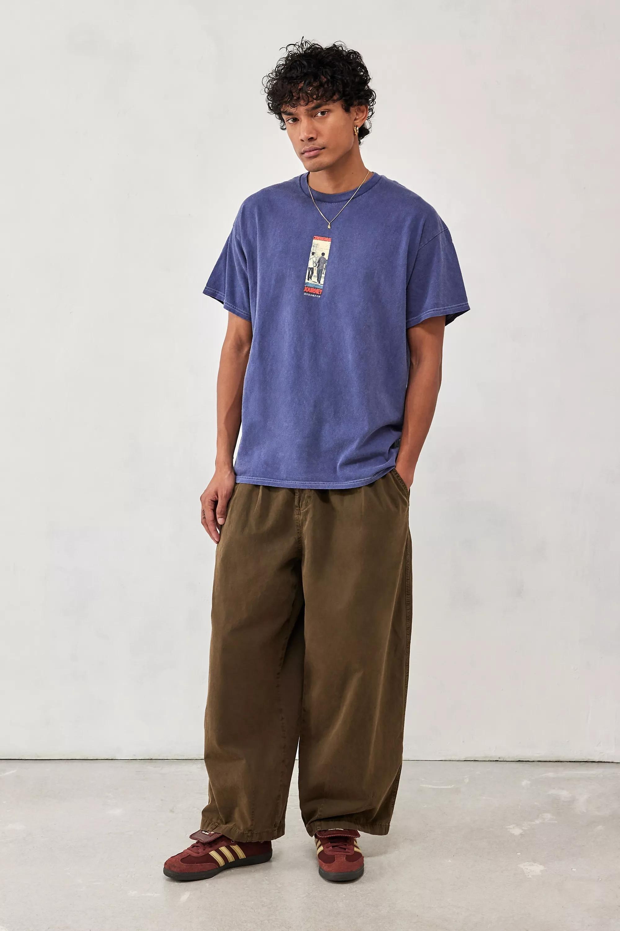 Blue Kyoto Town T-Shirt, , large image number 3