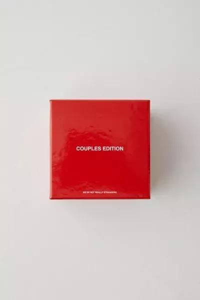 Red We Are Not Really Strangers Couples Edition Card Game, , large image number 0