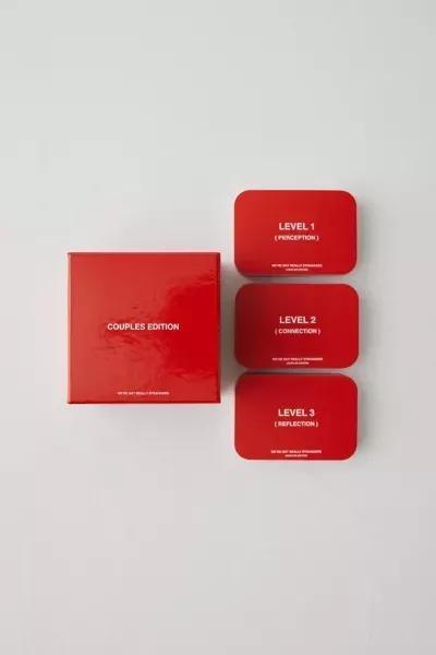Red We Are Not Really Strangers Couples Edition Card Game, , large image number 1