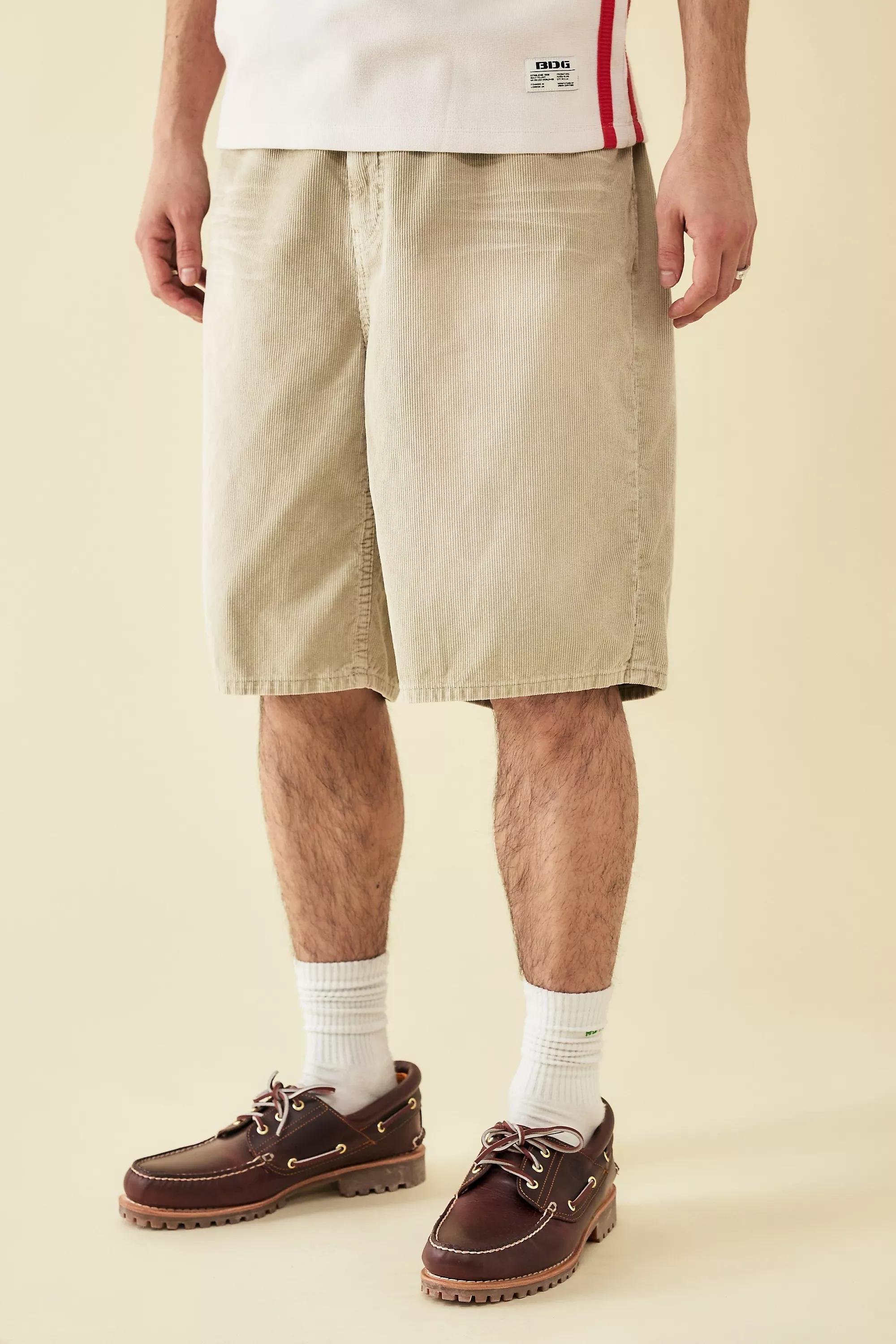 Urban Outfitters - Cream Bdg Jack Corduroy Shorts